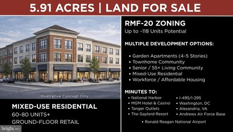 Vacant Land For Sale - 1400 Iverson Street<br/> OXON HILL, MD 20745