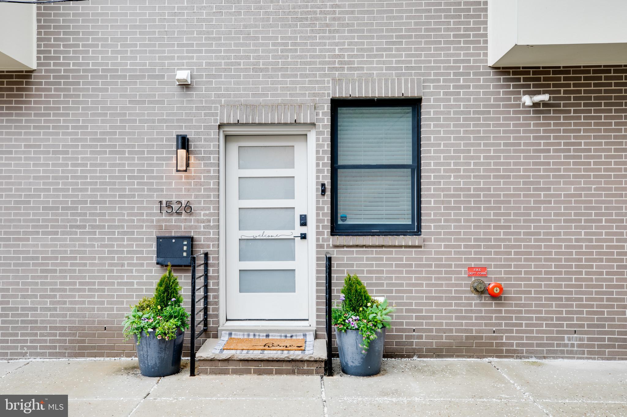 Wonderful meticulously maintained 2 year old home that feels like a single family but is in a boutique condo building(2 units) with a low yearly condo fee of $1,091).There is a private entrance on Mole St which is a small tree lined street. This home has windows on 3 sides for great natural light, Tax Abatement has 8 years remaining. There are 3/4 Bedrooms, 3 1/2 baths. Attention to detail is evident throughout. Large designer eat-in kitchen with a dining area that opens to the living room. The kitchen has stainless steel appliances including gas cooking, microwave, dishwasher, refrigerator plus a pantry closet. The spacious living room opens to the charming fenced patio area for outdoor entertaining. There is a powder room and a custom california closet storage area on this level. The 2nd floor has a main bedroom with 2 custom walk in closets, additional storage closet and luxurious tile bath with a large walk- in shower plus a vanity with 2 sinks. The 2nd bedroom has an ensuite bath plus 2 large closets. The lower level has a bedroom with an ensuite bathroom with a tub/shower, 4th bedroom/office/exercise room, laundry area, utility room plus an additional storage closet. Additional features include LED lighting, hardwood floors, custom window treatments, ceiling fans plus throughout,. Close to shopping, transportation in the heart of Graduate Hospital. A gem to show!!!