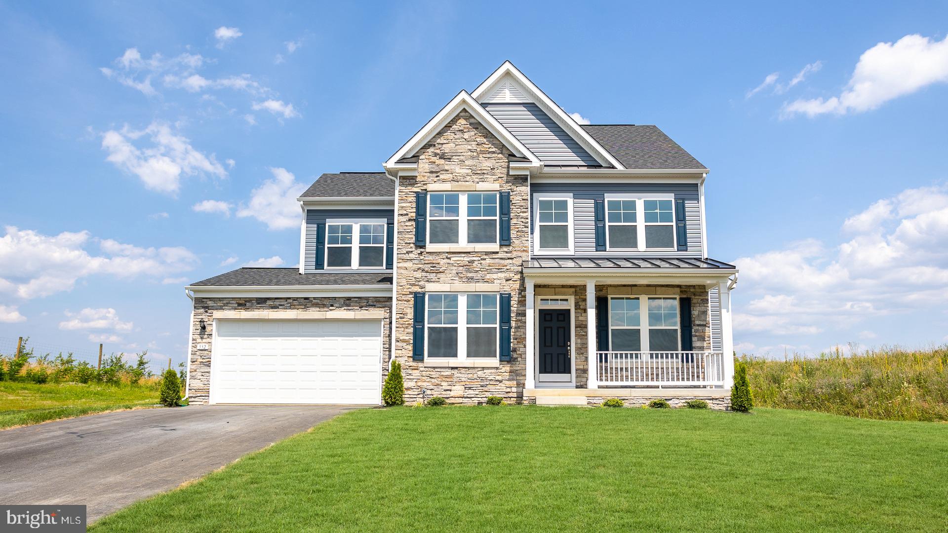 **UP TO $20K IN CLOSING COST ASSISTANCE FOR PRIMARY RESIDENCE WITH USE OF APPROVED LENDER AND TITLE!**
Welcome to the Newbury, one of our most popular floorplans offering flexible ways to design this home to meet your needs. The Newbury offers a long 40 ft. asphalt driveway with concrete aprons, fully sodded yards (front, sides, and back) and a professionally designed landscape package. Enjoy plentiful natural light as the Newbury features 21 INCLUDED windows and a sliding glass door off the main level. Main level window are a 1 ft. taller to accent the included 9 ft. ceiling height. Entry dining room and living room include trim package. Need a home office? The Newbury features a living room that can be an optional home office or den. The Newbury offers a convenient pass through from kitchen to a formal dining room. Family room opens directly to the kitchen offering easy entertaining for friends and family. Impressive kitchen features 42 inch full overlay cabinets and included quartz countertops. Choose an included gas or electric range or dress up your kitchen with an optional stainless hood, cooktop and microwave/oven wall combo. Expanding the space of this home is very affordable. An optional three level 4 ft extension offers a bigger basement, kitchen, prep island, family room, primary bedroom and bathroom offering an additional 224 finished sq. ft. to this home. Primary bath can be finished three ways including an optional soaking tub with step in shower or a massive Roman shower with two shower heads and shower seat. Laundry connections are conveniently located on second floor. Three secondary bedrooms share a spacious two sink vanity secondary bath. Unfinished basement with Egress exit and 3 piece rough in is included with this home. With optional morning room, and 4 ft extension, three basement areas and optional full bath this home can be built to have over 2,300 finished sq. ft. The Newbury can be customized with the finishes and colors you want for your home. 14 different exterior color packages available and 100's of ways to personalize your home with flooring, cabinets, backsplash, lighting, faucets, appliances you can have a home that is built and designed to meet your needs and taste. Private backyard view and walk out basement home sites still available. Enjoy the spectacular views and refreshing breezes at Prinland Heights. Nestled in the rolling hills of Hanover, PA just minutes from the MD - PA state line you will love quiet retreat this community offers. Appointments recommended. *Photos may not be of actual home. Photos may be of similar home/floorplan as this is a base price listing.