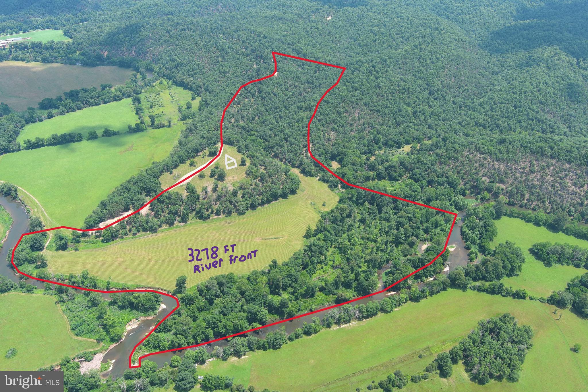72 ACRES ON THE CACAPON RIVER