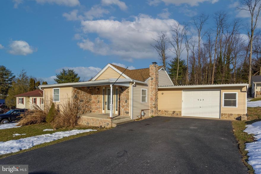 LOVELY LINGLESTOWN....so close to everything!  Shopping  easy, interstate commute easy, schools close by, and a neighborhood park. The Linglestown community is very engaged, with holiday parades, holiday firework displays, Christkindlmart, so much to do so close to home.
LOOKING FOR "MAN SPACE"? The detached garage is the perfect place to store and work on the toys, or house an RV.  It is oversized with an oversized door.  
Inside the recently refurbished home are 3 bedrooms, and a VERY open concept with flexible arrangement possible.  The home is in great condition, and most of the appliances are included in the sale.  This home has all you need!