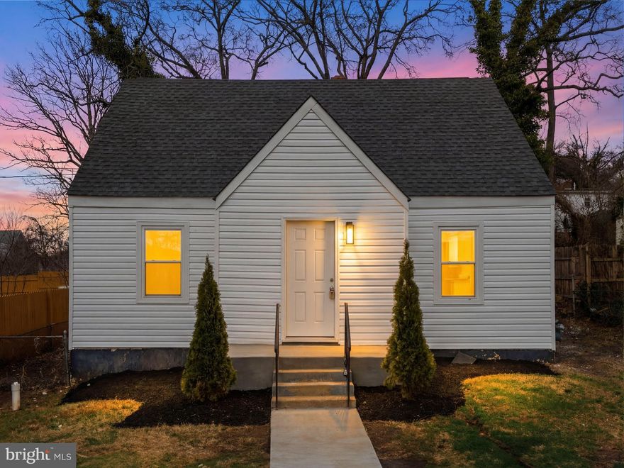 Welcome Home to Washington Suburban, Bladensburg!

Nestled in the desirable Defense Heights subdivision, this charming and beautifully renovated Cape Cod offers the perfect blend of comfort, convenience, and timeless appeal.

This inviting single-family home features 4 spacious bedrooms and 3 fully renovated bathrooms, thoughtfully designed for both everyday living and memorable gatherings. Renovated from top to bottom, the home showcases new windows, a brand-new kitchen, updated baths, recessed lighting, and new flooring throughout, creating a truly move-in ready space ideal for relaxing and entertaining alike.

The updated kitchen is a chef’s delight—generously sized and designed with both style and functionality in mind. Downstairs, the fully finished basement expands your living space with a large recreation room and dedicated laundry area, perfect for hosting guests, setting up a home office, gym, or additional lounge space.

Step outside to enjoy the spacious backyard, offering endless possibilities for entertaining, gardening, or simply unwinding in your own private outdoor retreat.

Conveniently located with easy access to major commuter routes including the BWI Parkway, this home is just 20 minutes from Washington, D.C. and approximately 45 minutes from Baltimore, making it ideal for both work and play. Nearby shopping, dining, and everyday conveniences further enhance its appeal.


Move-in ready and waiting for its next owner—don’t miss this incredible opportunity to call this home!
Mortgage savings may be available for buyers of this listing.