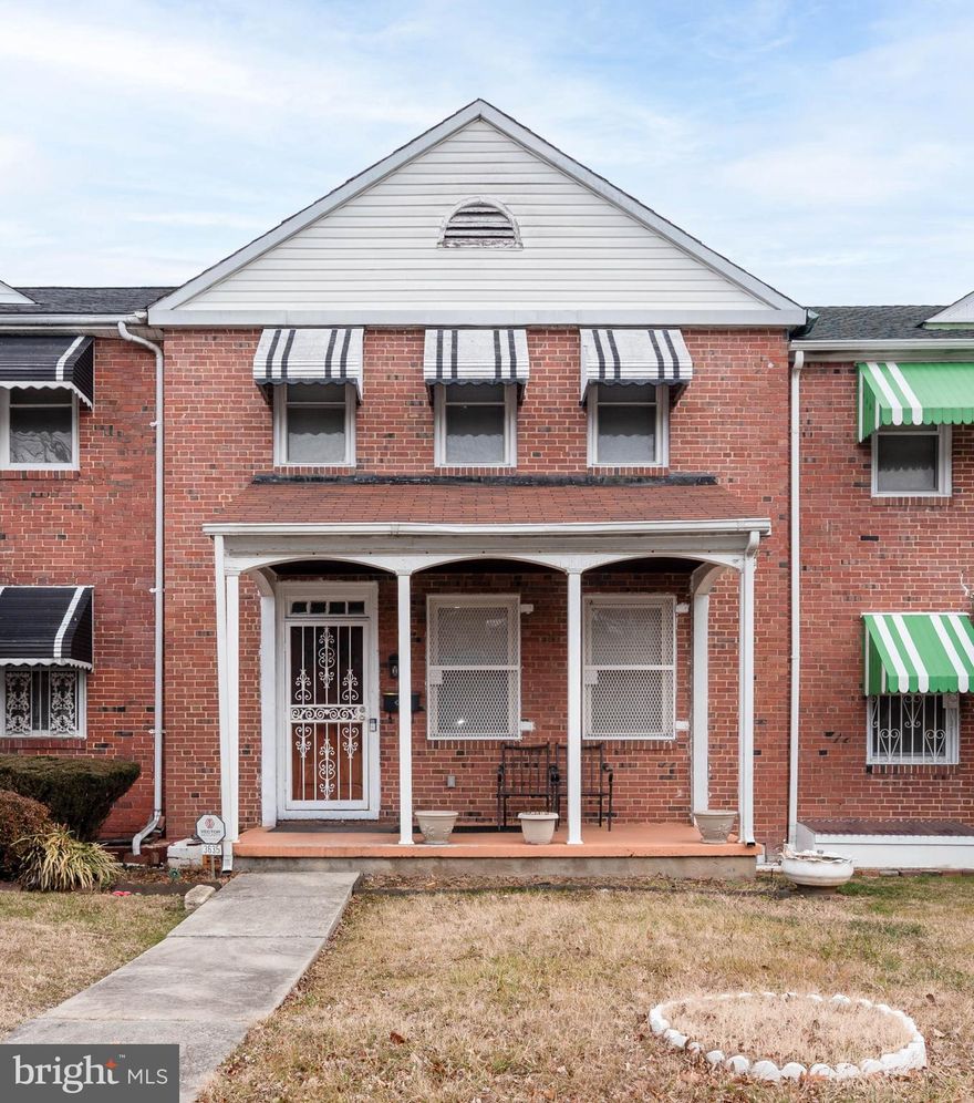 List price is opening bid. Online auction to be conducted on Auctioneers website Online Auction Only! Bidding begins Thursday, January 29, 2026 & ends Tuesday, February 3, 2026 at 11:00 AM. ATTENTION INVESTORS! Presenting 3635 Wabash Avenue  Unlock the potential of this charming rowhome located in Baltimore City’s desirable Ashburton neighborhood, known for its exceptional convenience and accessibility. Full of classic Baltimore Charm, this well maintained property features solid bones and a functional layout- ready to be reimagined and customized to your vision. The main level features a classic floorplan with a living room, formal dining room, and kitchen. Upstairs, you’ll find 4 bedrooms and a full bathroom. The lower level offers a partially finished basement with a bonus room, ample storage space, and an existing toilet—providing excellent potential for future expansion. Whether you’re a savvy investor looking to add value or a homeowner eager to create your primary residence, this property offers outstanding promise in a prime location.
