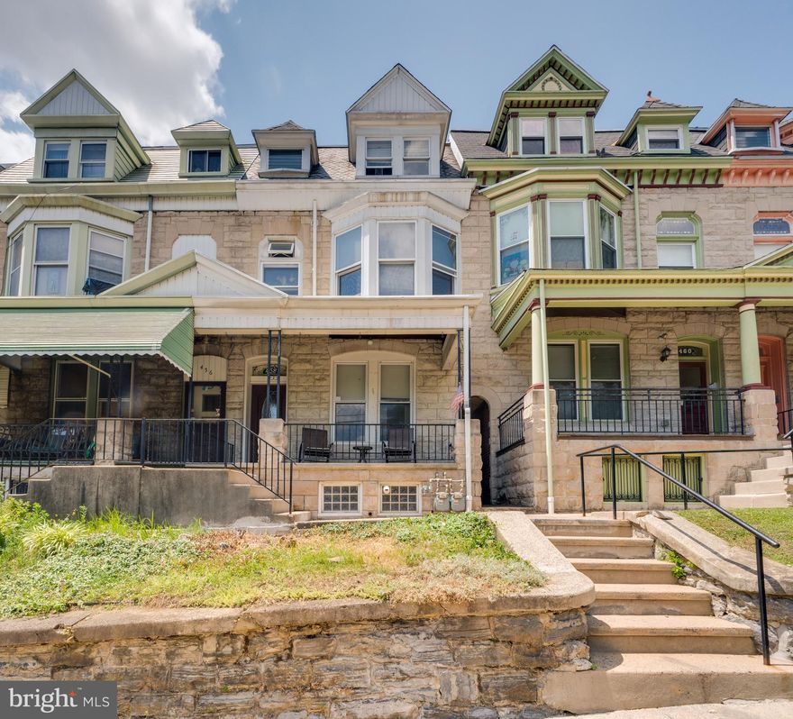 This property has great functionality and could be a large home or a two-unit investment property. Located close to Centre Park Historic district, this home has been well kept by the same owners for the last 27 years! The home is set up now as a two unit but could very easily be converted to a single home.  From the relaxing elevated front porch you'll notice views of the park, mountains, and city. Enter the home through the two-door foyer with detailed woodwork. The first floor consists of a sitting room, bedroom, living room, kitchen, full bath, and access to the backyard. All rooms are nice sized with high ceilings, a pocket door for separation, and hardwood floors under the carpeting and new flooring in the kitchen. The second floor of this home has a living room, separate bar area, kitchen, dining room (that could have a wall installed to become another bedroom) a bedroom, and a full bathroom. The kitchen has access to the large deck, which has steps leading to the backyard. The third floor of this home has two more additional private bedrooms with built ins and great city views! Not only is this a great home in a convenient location, the heating system and water heater were just installed and converted to natural gas in November 2021, replacement windows, and a HUGE basement great for storage. Schedule your showing today!