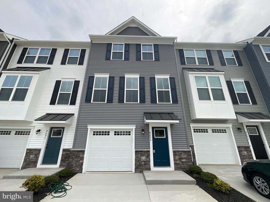 Brand new luxurious home within the sought after Spotsylvania Village community with a mix of detached homes and townhouses. This townhouse has 4 bedrooms, 3 full baths and 1 half bath. A very welcoming and appealing elevation greets your entry. The main level contains the oversized 1-car garage with some workshop space, an in-law suite with 1 bedroom and a full bath. The second level has an expansive open floor plan with beautiful white kitchen cabinetry, state of the art appliances, and a sliding door leading to the large deck for some relaxation. The 3rd level is your privacy area, with a master suite, 2 additional bedrooms and a hallway bath. 
Home is within a half-mile from shopping centers, business offices, and Lake Anna Parkway. It is also about 7 minutes drive to Interstate-95 Highway, Spotsylvania Central Business District, and all the facilities it has to offer. This is the only townhome in this development with 3 full bathrooms that is currently available. Hurry! This one will not last long!
Please review the application instructions prior to viewing or submitting an application!