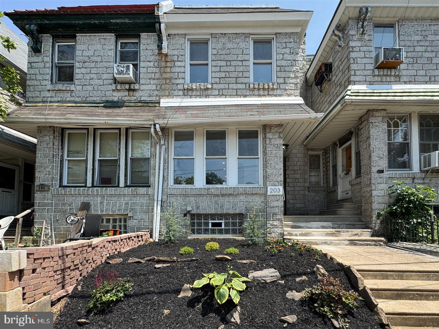 Beautifully updated, stone-front townhouse for sale in Upper Darby! This home boasts 3 bedrooms, 2 full bathrooms, updated kitchen, hardwood floors, garage, new water heater, and the home has been completely rewired. The primary bedroom has its own private bathroom, the second full bathroom has been completely updated, and there is plenty of storage available in the unfinished basement. Schedule your showing today.