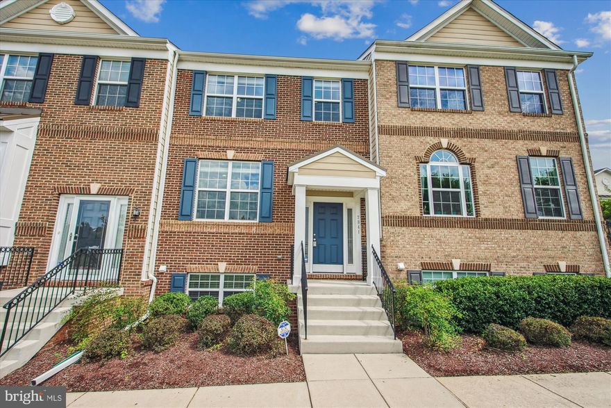 Located within the highly sought-after Pointe at Arundel Preserve community, this luxury brick front town home has been meticulously maintained and offers a wealth of living space. The exterior showcases a charming covered front entry, along with a convenient 2-car rear loading garage, 2 driveway parking spots, and a composite deck, perfect for outdoor relaxation. Step inside to discover the impeccable interior features that make this home truly special. The open floor plan, with plenty of recessed lighting and windows creates a bright and inviting atmosphere. The main level welcomes you with an open foyer and beautiful hardwood flooring that leads to the sunny living room, complemented by crown molding and more gleaming hardwoods. The sparkling gourmet kitchen is sure to impress even the most discerning chefs. It boasts sleek granite countertops, an abundance of custom cabinetry, under cabinet lighting, tile backsplash, stainless steel appliances including a gas cooktop and double wall ovens, and refrigerator with ice-maker. A center island with pendant lighting provides additional workspace and convenient bar seating, while the hardwood floors seamlessly flow into the adjacent family and breakfast rooms. The kitchen slider opens to the spacious deck for outdoor dining. The main level also includes a powder room with a pedestal sink and a coat closet. Ascend the staircase with brand new carpeting to the upper level, where the primary bedroom suite awaits. This light-filled sanctuary boasts a lighted ceiling fan, new neutral plush carpet, a spacious walk-in closet, and a luxurious en-suite bathroom. The primary bathroom showcases a dual sink vanity with storage, transom window, a walk-in shower with built-in bench, and custom tile-surround and flooring.  Two additional bedrooms with new neutral carpeting and ceiling lights share a well-appointed hall bathroom, with tub/shower combo, vanity with storage, and medicine cabinet. For added convenience, the upper-level laundry room, with shelving, dryer and a newer washer, makes doing laundry a breeze. The lower level of the home features a recreation room with hardwood floors, providing an ideal space for family gatherings and game nights. An additional half bath, storage room, separate closet, and direct access to the garage complete the lower level. The utility room with sump pump includes a battery back-up.<br><br>

The wonderful community of Pointe at Arundel Preserve offers an array of amenities, including a clubhouse, common grounds, an outdoor pool, an exercise room, tennis courts, dog park, and a playground, ensuring there's something for everyone. The location provides easy access to major commuting routes, including 95, 295, 100, the Baltimore/Washington International Airport, Fort Meade, Arundel Mills Mall, and a plethora of shopping and dining options. Nature enthusiasts will appreciate the nearby hiking trails and parks. This home combines elegant living spaces, premium finishes, and a prime location, making it the perfect residence for those seeking the ideal blend of comfort and convenience.