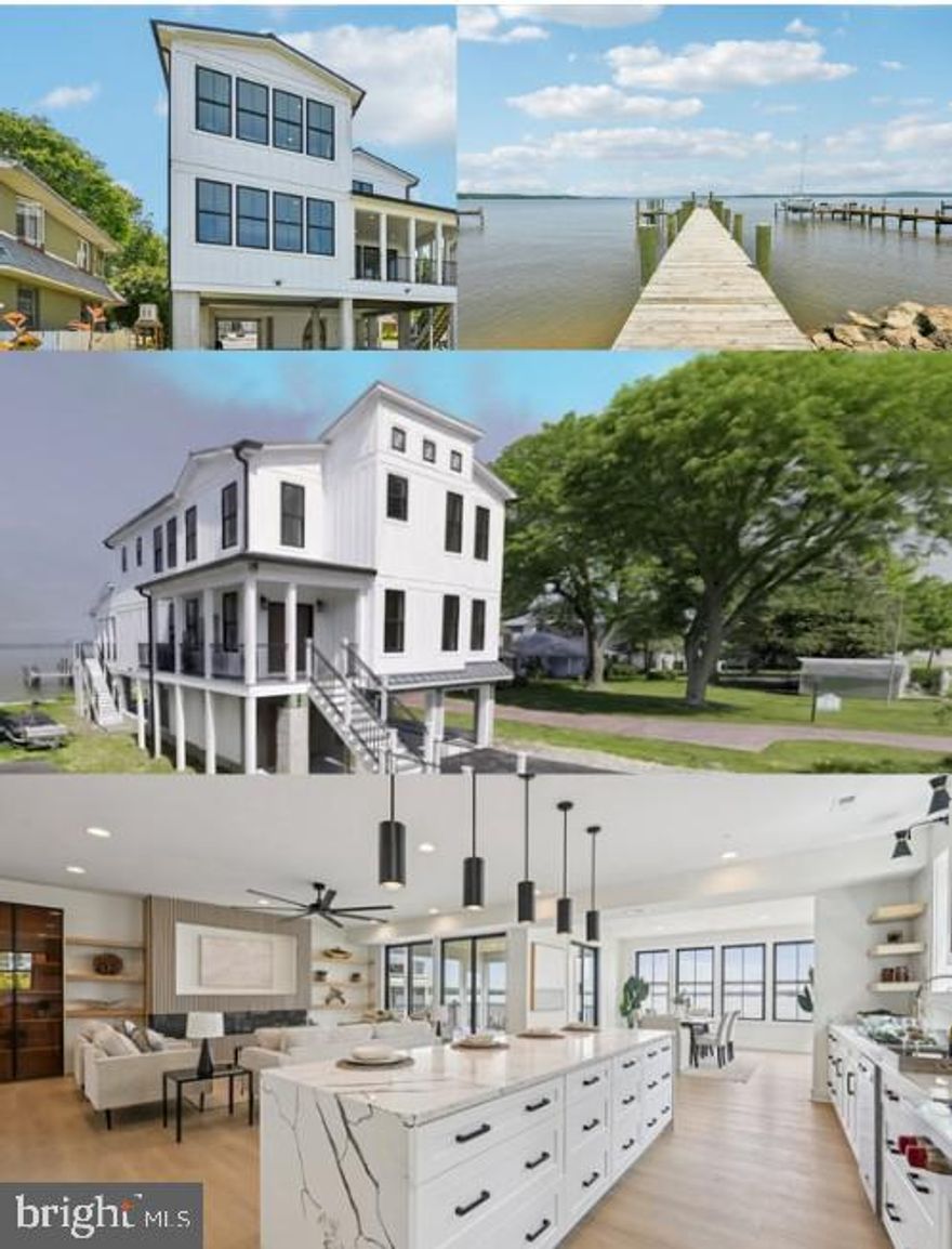 Fantastic newly constructed riverfront home offering breathtaking panoramic water views and exceptional craftsmanship throughout. Designed for modern living, this residence features an open and airy floor plan, abundant natural light, and seamless indoor-outdoor living to capture the beauty of its waterfront setting.  Days on market reflect the period while the home was under construction. Construction was completed in December 2025, and the property is now move-in ready.  Offered below the current State Assessed Value of $1,480,000 — a rare opportunity to purchase brand-new waterfront construction for less than assessed value. Buyers closing between January and March may appeal the assessment and potentially secure even greater long-term value.  Enjoy peaceful mornings and unforgettable sunsets overlooking the river from your own private retreat — where luxury, lifestyle, and location come together beautifully.