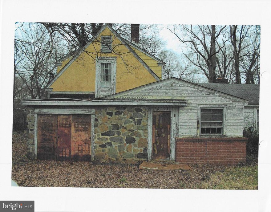 This property is being sold "As is Where Is"  No repairs will be made. Home has been vacant for over 20 years. Builders bring an offer. R-4 zoning  Large Lot  .7 acres The property has subdivision potential and has public water and sewer at the property.
