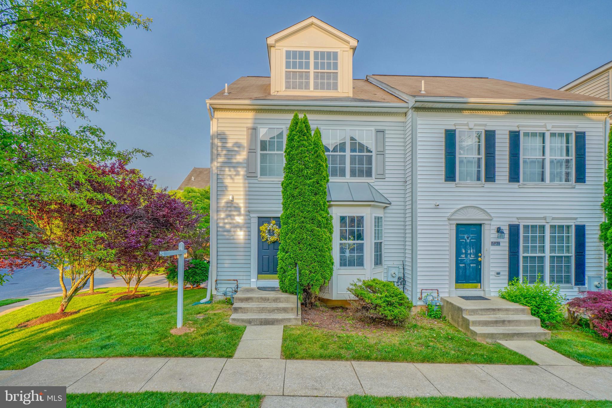 Newly Renovated end of group (4) level townhome in the Villages of Winterest. This home boast (3) oversized bedrooms, (2) full and (1) half baths with a 16x12 deck and( 2) car garage. Gleaming hardwood floors throughout the main level, gas fireplace with a decorative wood wainscoting, renovated kitchen with quartz counters, tile back splash, recess lighting and oversized island. Kitchen is open to the eat in dinette nook, deck and family room, which is a great entertaining layout.
The second level has (2) oversized bedrooms with walk in closets, remodeled full bath with double sinks and the convenient laundry room. The upper level has a massive primary ensuite bedroom with vaulted ceilings.
The lower level has a great media room / office or den, which is conveniently located adjacent to the rear entry integral (2) car garage.
Recent renovations include: entire interior and deck freshly painted, new Goodman high efficiency HVAC, new plumbing and electrical fixtures, high end carpet and hardware.
This home is truly move in ready! The end of group location provides a great setting with only 1 neighbor! Conveniently located near the local schools, Owings Mills Shopping and Restaurants, Light Rail for access to Baltimore City or BWI.