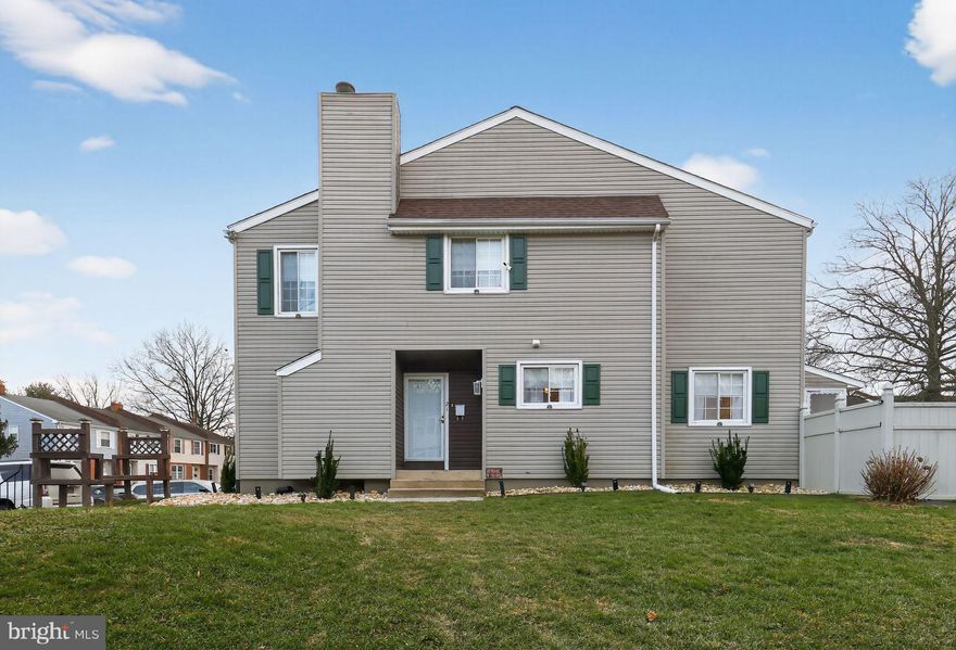 Welcome to 21 Andover Court in New Castle, Delaware—a rare end-unit home that checks every box. Perfectly positioned on one of the largest corner lots in the community, this four-bedroom, 2.5-bathroom model offers space, privacy, and flexibility that simply don’t come along often.

From the moment you arrive, you’ll notice the convenience of three private parking spaces out front, plus ample side-street parking, a true standout feature for an end-unit property. The fenced rear yard provides room to relax, entertain, or let pets play, while the expansive lot creates a sense of openness rarely found in the neighborhood.

Inside, the home has been meticulously maintained and thoughtfully updated. The open kitchen features recently updated stainless steel appliances, granite countertops, and excellent sightlines into the family room and dining area, making it ideal for everyday living and entertaining. The main level offers hardwood, tile, and carpet flooring, a powder room, and a warm living room centered around a wood-burning fireplace—the perfect place to gather.

Just beyond the dining area, step into the three-season enclosed porch, a versatile space that extends your living area and overlooks the rear yard—ideal for morning coffee or evening downtime.

Upstairs, you’ll find four true bedrooms, including a primary suite with its own full bathroom, plus an additional full hall bath—providing comfort and convenience for everyone. The partially finished lower level adds valuable bonus space with room for recreation, storage, or future finishing, and includes a pool table that conveys with the home.

Additional highlights include:

Electric hot water heater

Oil-fueled hot air heating system (oil tank located inside)

200-amp electrical service

Washer and dryer included

Strategically priced to sell quickly, this home delivers size, condition, and value in one complete package. If you’ve been waiting for a well-kept, four-bedroom end unit with parking, yard space, and updates—this is the opportunity you don’t want to miss.

Schedule your private tour today and see why 21 Andover Court stands apart.