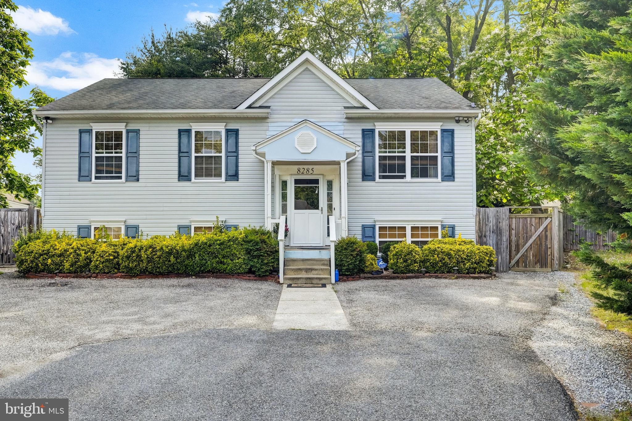 Welcome to 8285 WB and A, road. This beautiful detached and renovated gem is upgraded and move-in ready. This house is a split foyer and features Four Bedroom and Three full bath of living space of over 2200 square feet. The main level features a combination of hardwood floors and carpeted bedrooms. The basement is fully finished with a walkout and provides spaces for additional living room, home office or gymnasium. Recently remodeled and upgraded bathrooms, open floor plans, stainless steel appliances, No HOA, fenced backyard, close proximity to Arundel Mills mall, NSA and Fort Meade.
