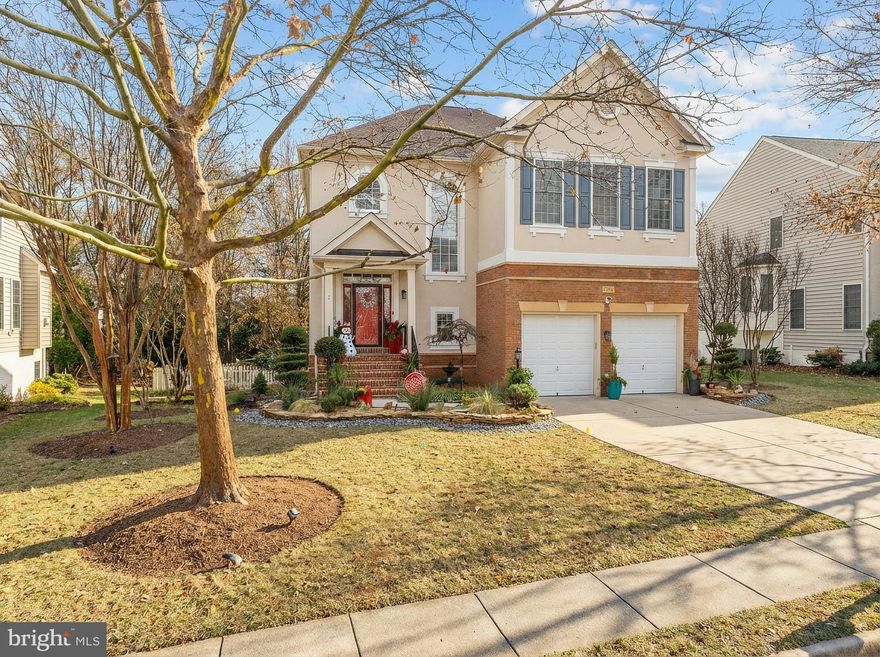 Incredibly maintained home!  So many upgrades throughout!  Open main lvl with maple hardwood flooring **Gas fpl ** Upgraded kitchen with appliances recently replaced ** Custom lighting throughout ** Upper lvl features upgraded primary suite & bath ** Princess suite with pvt bath ** Large secondary bedrooms ** Lower lvl includes large rec room plus 5th bedroom and newly renovated full bath ** Two large storage areas ** Trex deck backs to wooded common ground ** Large patio off of walk-out basement **Fenced rear yard ** Sprinkler system ** SOOO MUCH MORE TO SEE!!