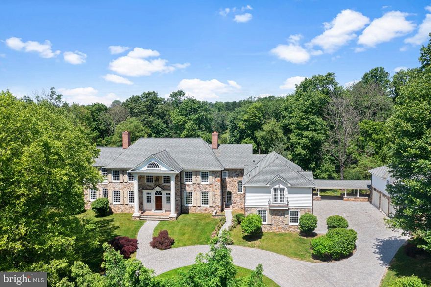 For additional imagery, home tour, floor plans  visit 103burntmill.com 

Welcome to an exquisite custom-built estate, meticulously restored in 2023-2024. Nestled privately behind a gate on 4.5 acres in the serene and prestigious Chester County Chateau Country, this residence is a true masterpiece.

Step inside to discover an interior adorned with handcrafted moldings, custom built-ins, and artisanal woodwork throughout. The spacious main floor is bathed in wonderful natural light from large True-Divided Light Windows windows. Off of the grand hall is a full wet bar with fridge, ice maker and wine cooler as well as a formal living room w fireplace, formal dining room and sophisticated office, all with fireplaces. You’ll also find a Wood Mode kitchen with a walk-in pantry and large breakfast room. The back terrace and the two-story, window-clad conservatory with radiant heated floors offer breathtaking views and a perfect space for relaxation.

The second story is perfect. Designed for ultimate comfort, offering five well-appointed bedrooms. The primary suite is a sanctuary of its own, with a sitting area w. fireplace, custom built-ins, and a stunning marble bath and walk-in closet custom designed with Wood Mode Cabinetry. Four additional on-suite bedrooms and a spacious upstairs sitting room with fireplace. 

Entertain in style on the expansive lower level, which boasts a kitchen, billiards room, fitness center, sauna, media room, and a wine cellar. Direct access to brick patio and tra

The outdoor area is equally impressive, featuring travertine around Anthony Sylvan salt water pool with new state-of-the art equipment. For the automobile enthusiasts there are 8 garages, 4 attached and 4-car detached garage across the spacious motor court. Above the detached garage, a semi-finished heated space with half-bath, its own entrance and limitless potential.

No expense has been spared in crafting this estate into a true masterpiece. Experience luxury living at its finest.