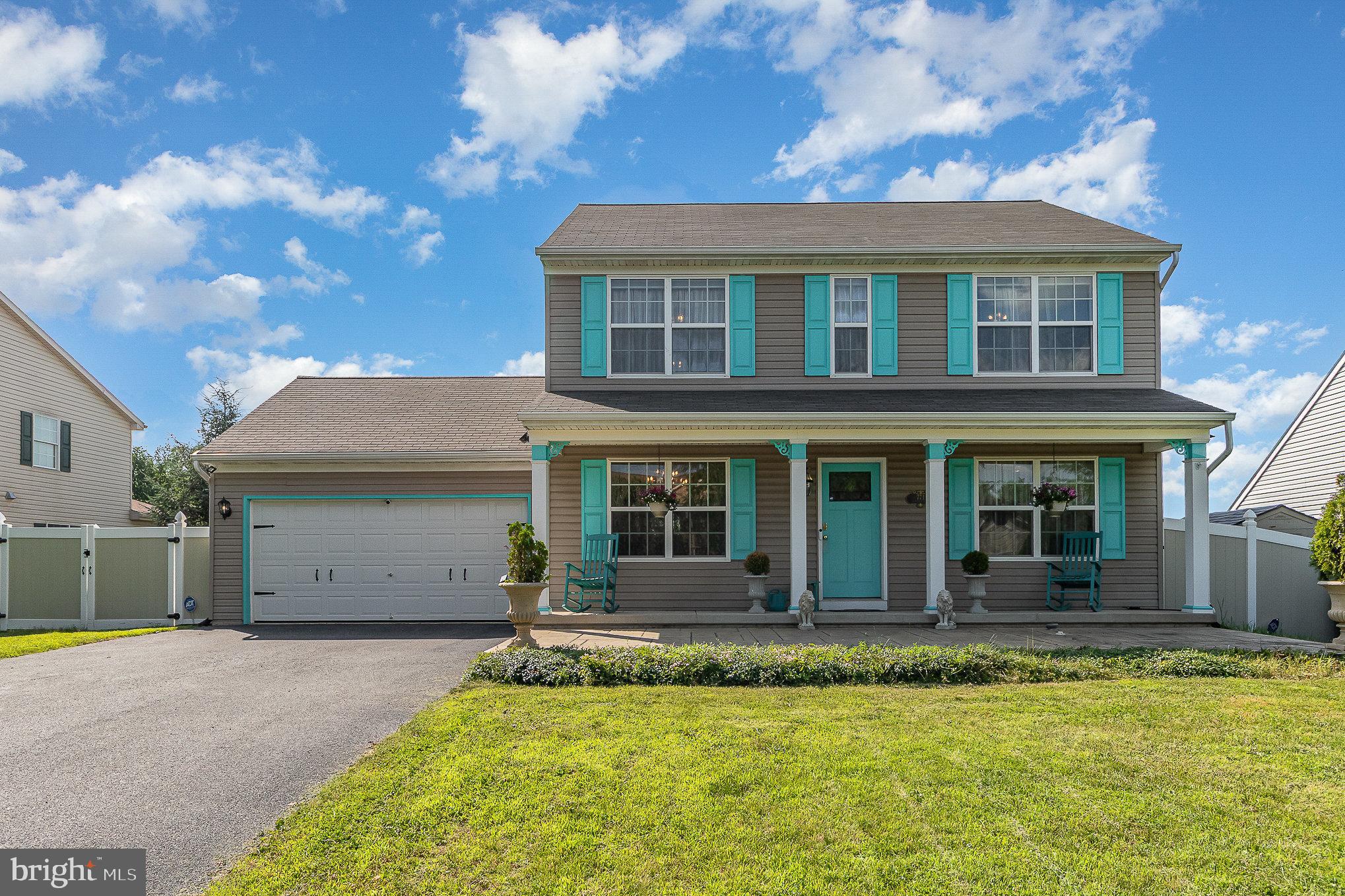 Welcome to 771 Hampden Rd located in Hampden Heights in Elizabethtown, PA. This well maintained home built in 2010 by Keystone offers 3 beds, 2.5 baths and a finished lower level. Offering an approx. combined 2520 SF (per assessor) which includes the finished basement. The main level offers a kitchen which includes a center island and is open to the dining and living room for ease of entertaining. There is also a small sitting area off the living room. All bedrooms are located on the 2nd level and are nicely sized with new ceiling fans and lighting. There is a laundry room located upstairs for ease and convenience. Primary bedroom is large, faces the rear of the home and has a walk-in closet. A nice private space to unwind after a long day. Lower level is finished with a wet bar, full bathroom, an open area to use as a family room and hangout and there is a extra room that can be a guest room, storage room or an office (which is it's current use). The backyard is great for summer barbeques with its patio and pergola. Garage has rear doors to provide access to covered space and yard overlooks Elizabethtown College's athletic fields. Relax and enjoy watching collegiate baseball games from the privacy of your back yard. Seller has installed new fence, radon mitigation system, ADT security system, live front yard fencing, shed, ceiling fans/lighting in all bedrooms and living room, Nest Thermostat and attic flooring to create additional attic storage within last 3 years. Home is located close to in-town shops and conveniences. Easy to get to highways to Hershey, Harrisburg and surrounding areas. Schedule your private showing TODAY and come see how to make this sweet house your new HOME.