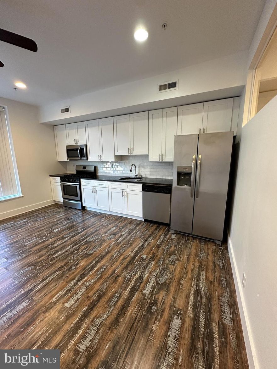 Welcome to your new home at 2206 N Front Street. This 1 Bedroom / 1 Bath 2nd floor apartment has everything you need to live a luxurious lifestyle in the trendy Fishtown / Kensington / Norris Square neighborhood of Philadelphia. This apartment has all of the modern luxuries including new Kitchen with granite counter tops, stainless steel appliances, including dishwasher and microwave, new bathroom, new washer and dryer and central air. You will be walking distance to everything the neighborhood has to offer. Restaurants/Bars like Star Bolt, LMNO, Wm Mulherins, Kalaya, LMNO to name a few. Septa's Elevated MFL is a block away for a short train ride to Center City Philadelphia. You will be able to get your morning coffee across the street at Rowhome Coffee while looking at the historic Rocky's Might Mick's Gym. Come see it today!  Pictures may be from this unit or another unit within the building.  Tenant pays all utilities including $75/monthly water. Requirements: Monthly income 3x monthly rent, 700+ credit score, no evictions and 12 months of verifiable income. NO SMOKING WHATSOEVER.