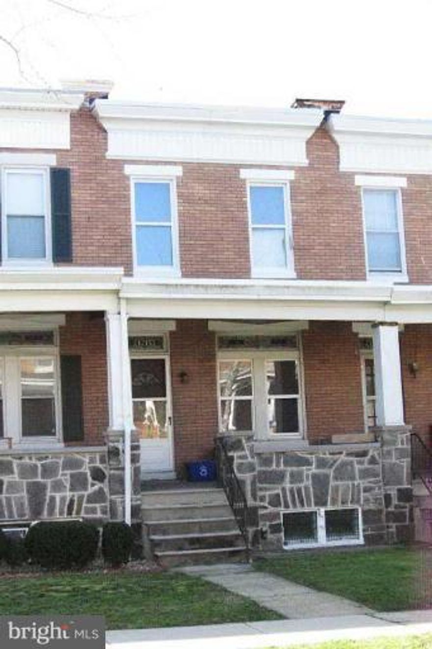 Well maintained traditional home in the popular & historic Baltimore community of Hampden. Gleaming hardwood floors w/inlaid, stained glass above windows & door, amazing arches,knotty pine finished basement, enormous remodeled kitchen, formal dining room & living room.A lot of character & design to make you feel you are in a glamorous home in a spirited neighborhood of many conveniences.GARAGE!