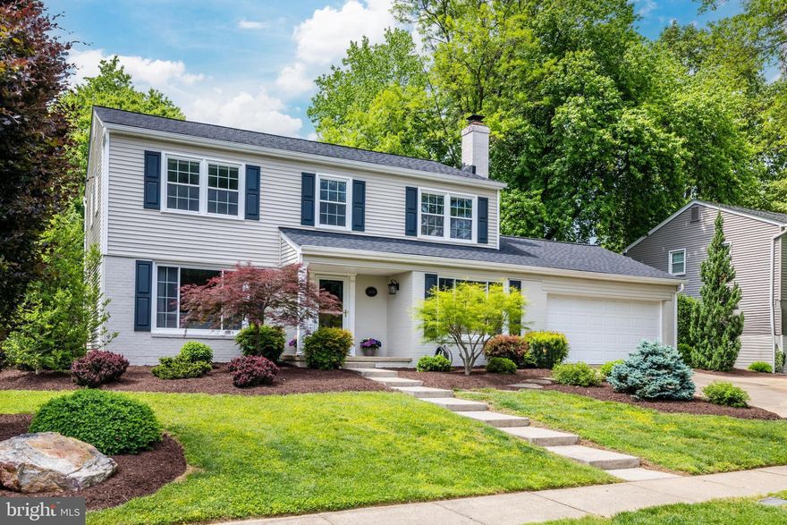 Lovely, remodeled 4 BD, 3.5 BA turnkey residence with 2 car attached garage located in the sought-after neighborhood of Eudora with top-rated schools on a charming street.

The kitchen upgrade has timeless finishes, white shaker cabinets, polished nickel, open shelving and new light fixtures and is bathed in natural light that permeates both the dining area with rear deck access as well as the adjoining family room. The main level also features a formal powder room, refined living room with fireplace, a newly renovated office (2022) and laundry room (2022). The main floor integrates open concept living with practical space and hardwood floors throughout. Private back deck was installed in 2021 and exterior lighting was built into the steps of the deck . The roof is 2022, as is the water heater.

The bright, spacious primary bedroom with ensuite bath and walk-in closet is on the upper level with three additional well-sized secondary bedrooms. The entire upper level has new carpet (2020). The lower level features a great rec room space w/ ancillary bonus/exercise space and guest bath.

Savor the private backyard, patio and meticulously maintained landscaping. This beautiful area with access to nature and peaceful pathways and streets surrounded with trees. The neighborhood feeds into Madison High school as well as highly rated Wolftrap Elementary. Just a short drive away from Tysons Corner, Meadowlark Botanical Gardens, Westwood Country Club, Downtown Vienna, & Wolf Trap. An easy commute in a fantastic area.