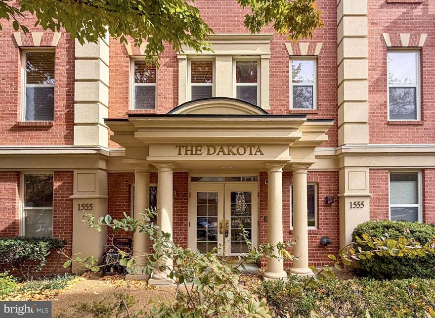 🏡Discover the epitome of elegance at 1555 N Colonial Terrace #500, a stunning 2-bedroom, 2.5-bathroom condo offering nearly 2,000 square feet of sophisticated living space in the heart of Arlington/Rosslyn, only a 1/2 mile to Rosslyn METRO! • Nestled within the esteemed Dakota Condominium, this residence provides a perfect blend of style, convenience & comfort • Step inside to be greeted by beautiful hardwood floors that flow seamlessly throughout the main living areas, creating a warm & inviting atmosphere • This home has been updated & meticulously maintained to offer a modern living experience, featuring high-end finishes &contemporary design elements • An expansive open layout connects the living, dining & kitchen areas, ideal for both entertaining & everyday living, with shared access to 1 of 2 balconies, expanding your living space outdoors • Large windows flood the space with natural light & breathtaking views of Georgetown, making every moment at home feel exceptional • The updated Kitchen offers Stainless Steel Appliances, commercial range & hood, and center-island with sunny Breakfast Area open to the Formal Dining Room & Living Rooms • In the foyer and main hall, find a spacious walk-in-closet for extra storage, Laundry Closet/Pantry with washer/dryer & convenient Powder Room • The Primary Bedroom is a true retreat, featuring a spacious layout, large walk-in closet, built-ins & a beautifully appointed ensuite bathroom with glass shower • The second Bedroom is complemented by a second Full Bath, ensuring comfort and privacy • The two Bedrooms share access to the second Balcony with lovely city views • Two Parking Spaces - A rare find! 1 Garage (#7) and 1 Assigned (#21) providing convenience and peace of mind in the bustling area of Rosslyn • 5th Floor Balconies off Living Space offer those Gorgeous Georgetown views • Ground Floor Entry to Kitchen & Foyer offers convenience and easy access • Location, Location, Location! Rosslyn has so much to offer: Unlimited shopping, dining & entertainment • Steps to Gateway Park including Dog Park • Seconds to Francis Scott Key Bridge & minutes to Georgetown's own Waterfront, Upscale shopping & Dining • Nearby METRO & Major commuter routes makes DC at your fingertips • With its luxurious living spaces, spacious layout, and stunning views, 1555 N Colonial Terrace #500 presents an unparalleled living experience in one of Arlington's most sought-after communities, Love where you live—welcome home! • One or more of the photos in this listing have been virtually staged.