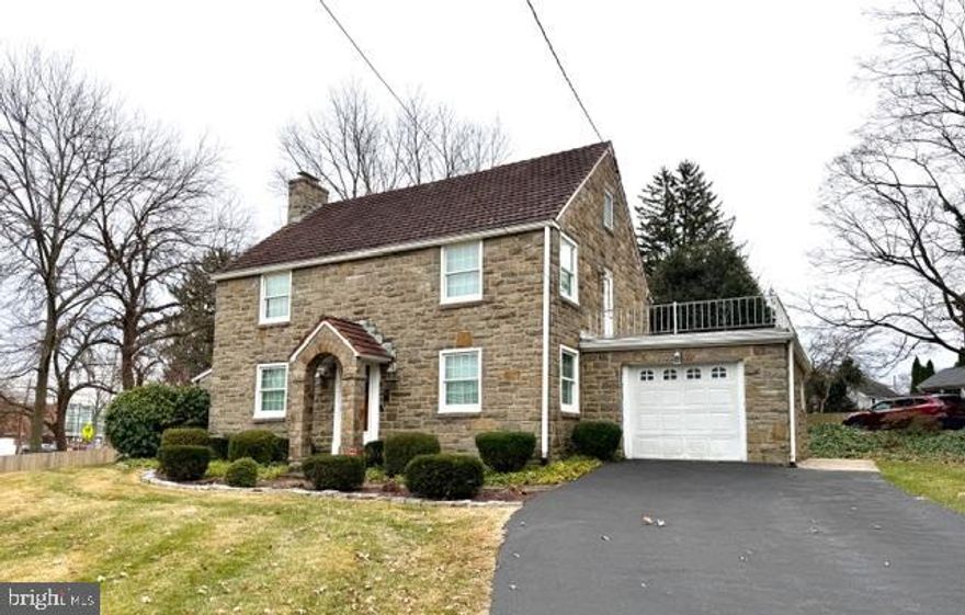 Welcome to 526 Brighton Road — A spacious colonial home in North Wilmington nestled on a generous 0.32-acre lot. This charming stone, colonial home offers 2,075 square feet of living space, with 3 generous sized bedrooms and 1.5 baths — a rare size in the neighborhood.  Upon entering the home you are greeted by hardwood flooring throughout the main living areas which gives the home classic warmth and character.  A cozy fireplace anchors the living area — perfect for relaxing evenings or gathering with friends.  The kitchen has updated appliances and plenty of cabinet space. Unwind after a hard day relaxing  The partially finished basement adds versatile space — ideal for a workshop, home office,  or storage.  As built in 1958, the home blends mid-century charm with a timeless colonial style.  The .32-acre parcel offers ample yard space for gardening, play, or future expansion/landscaping.  The attached garage parking provides convenience for owners — especially welcome in North Wilmington homes. There is a second garage and an oversized shed in the rear, fenced yard. Commuter-friendly: easy access to major routes for work or travel. cProximity to community amenities including schools, local parks, shopping, and more make this location ideal for families or professionals seeking suburban convenience.  This home is a generous  yet manageable size, combining the warmth of hardwood, the charm of a fireplace, and the versatility of a basement and sizable yard. It’s perfect for anyone who wants a blend of classic home character and practical living space. With thoughtful updates and room to personalize, 526 Brighton Rd is ready to become someone’s next great home.