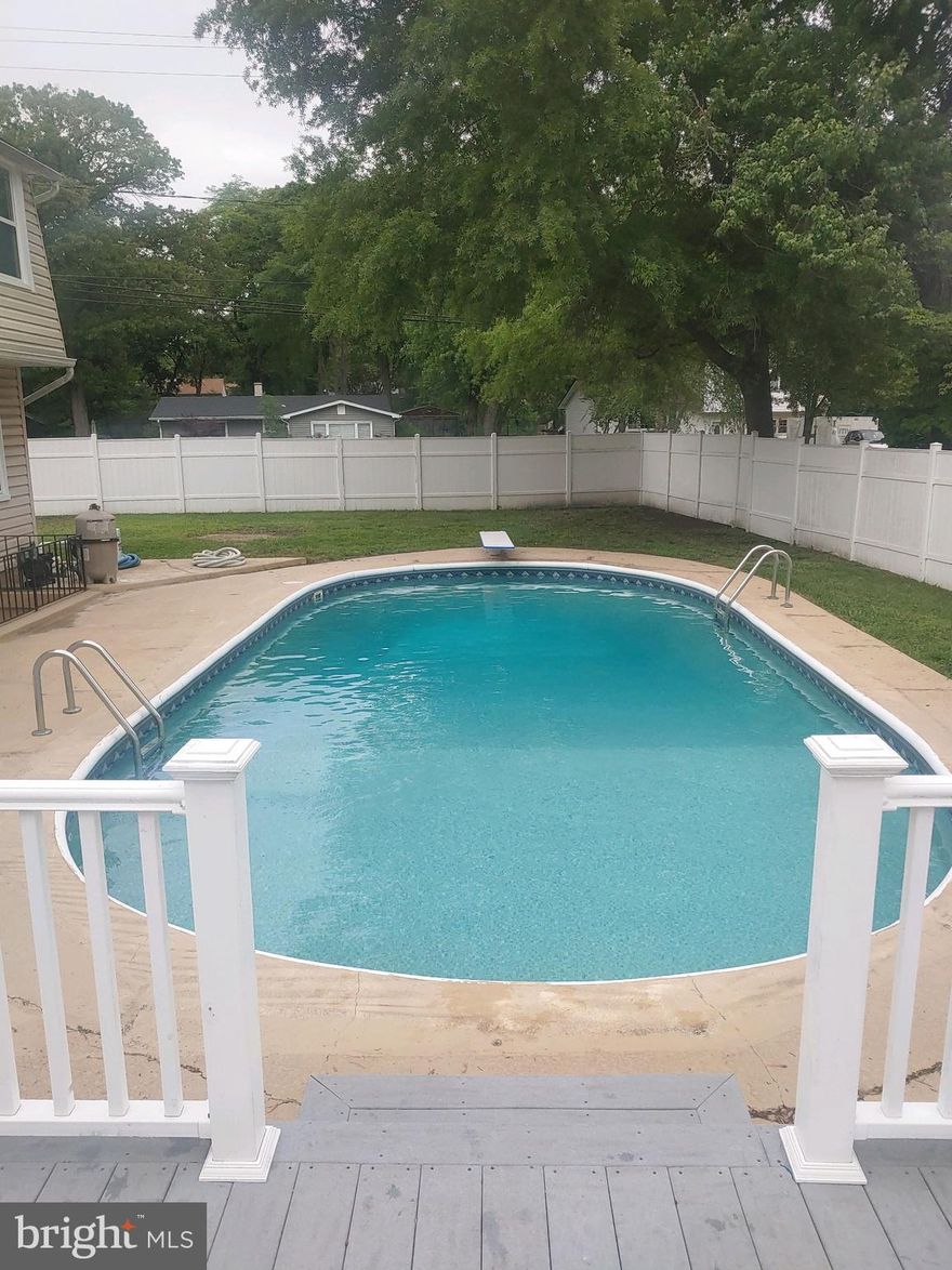 The pool is opened and ready to swim in!  The move-in ready house in Severna Park, features new carpet; new roof; new siding on front and back of house; new AC system; new hot water heater; new windows; new privacy fence; new pool lining and pump and filter system; and upgraded electric panel to 200 amps.  The deck was replaced with trex and landscape lighting were added.  The  basement is dry locked (waterproofed) and has new flooring, The Seller is motivated!  

Please submit best and final offers by June 1st. and the Seller will make a decision on June 2nd.  The Seller reserves the right to accept an offer before the deadline.