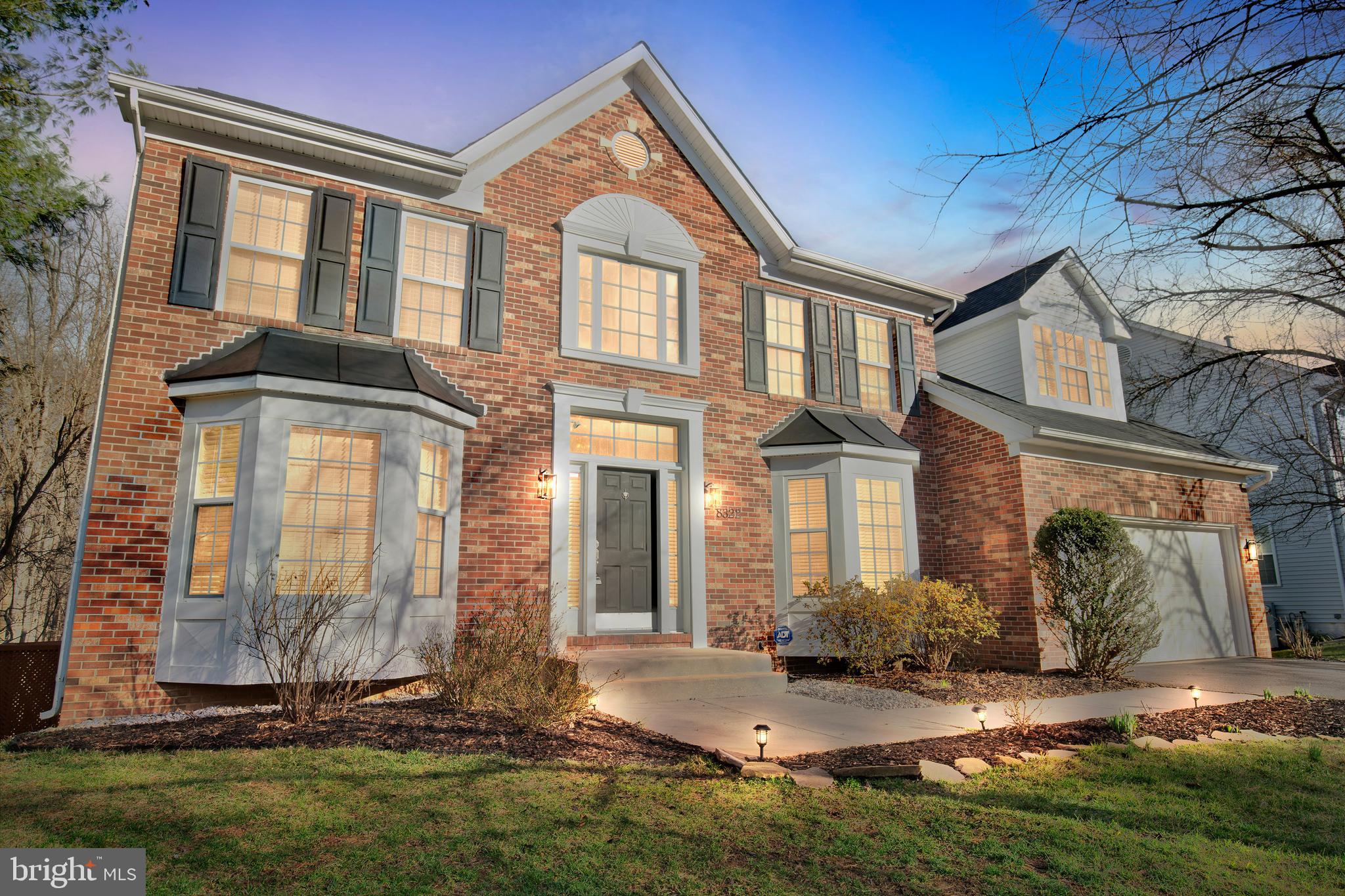 Welcome to this grand home with open concept floor plan and bathed in natural light coming in from windows that frame wonderful views of nature. As you enter the two-story foyer, feel the peaceful mood of the home embrace you after a long day. The formal dining room with bay window is a place to make a grand statement if you prefer a sophisticated and glamorous atmosphere for your guests, or it can easily be a casual and personal space you can use every day. Across the foyer, the living room floor plan matches the dining room, with bay window and its spacious size. Through the French doors, a multipurpose room with views of the woods can easily transform to suit your lifestyle. Whether working from home and in need of a dedicated home office, looking for an art or music studio, playroom for children, this will quickly become one of your favorite spaces in the home. If you love to entertain, the open space in the heart of the home, facing the woods will WOW you. Family and guests will naturally cozy up by the crackling fire in the wood burning fireplace in the two-story family room that opens to the remodeled eat-in kitchen. Whether preparing everyday meals or holiday feasts, you will love the expansive granite countertops and kitchen island, lots of cabinet storage, separate pantry, 2-year-old stainless steel appliances. From the kitchen, step into the incredible sunroom with access to the deck, cathedral ceiling, skylights, and 180-degree views you can enjoy year-round. And if you plan summer festivities, the oversize deck that spans the entire back of the home, will be a favorite spot for everyone to hang out. On a quiet day, you can step out with your favorite book or just relax listening to the rustling leaves and bird song. At the end of the day, head upstairs and you will find a luxurious primary bedroom suite await you, complete with sitting room, en-suite bathroom, and two walk in closets. Three additional large bedrooms and a hallway bathroom complete the upper level. On the lower level, this home will continue to impress you. The fifth bedroom with window and wall-to-wall closet, as well as the third full bathroom are perfect for guests coming to visit. A large open recreation room with wet bar will delight and suit any function you desire: guest area, game area, entertainment area, exercise area. The rec room has a walkout to the lower level deck and access to the fenced-in back yard. And last but not least, the theatre room has definitely been the favorite spot for the previous owners to hang out. The projector and screen convey. In addition, there have been many updates through the years to include: architectural shingle roof (2017), new sunroom windows and skylights (2013), HVAC interior unit and 1st floor condenser (2021), 2nd floor condenser (2012), new carpet and paint (2023), and so much more (see complete list in seller documents). Wonderful community amenities include pool, tennis courts, club house, tot lot, hiking trails that thread throughout the community. The Northridge Park and Lake are a 10 minute walk from the home. One year home warranty offered!