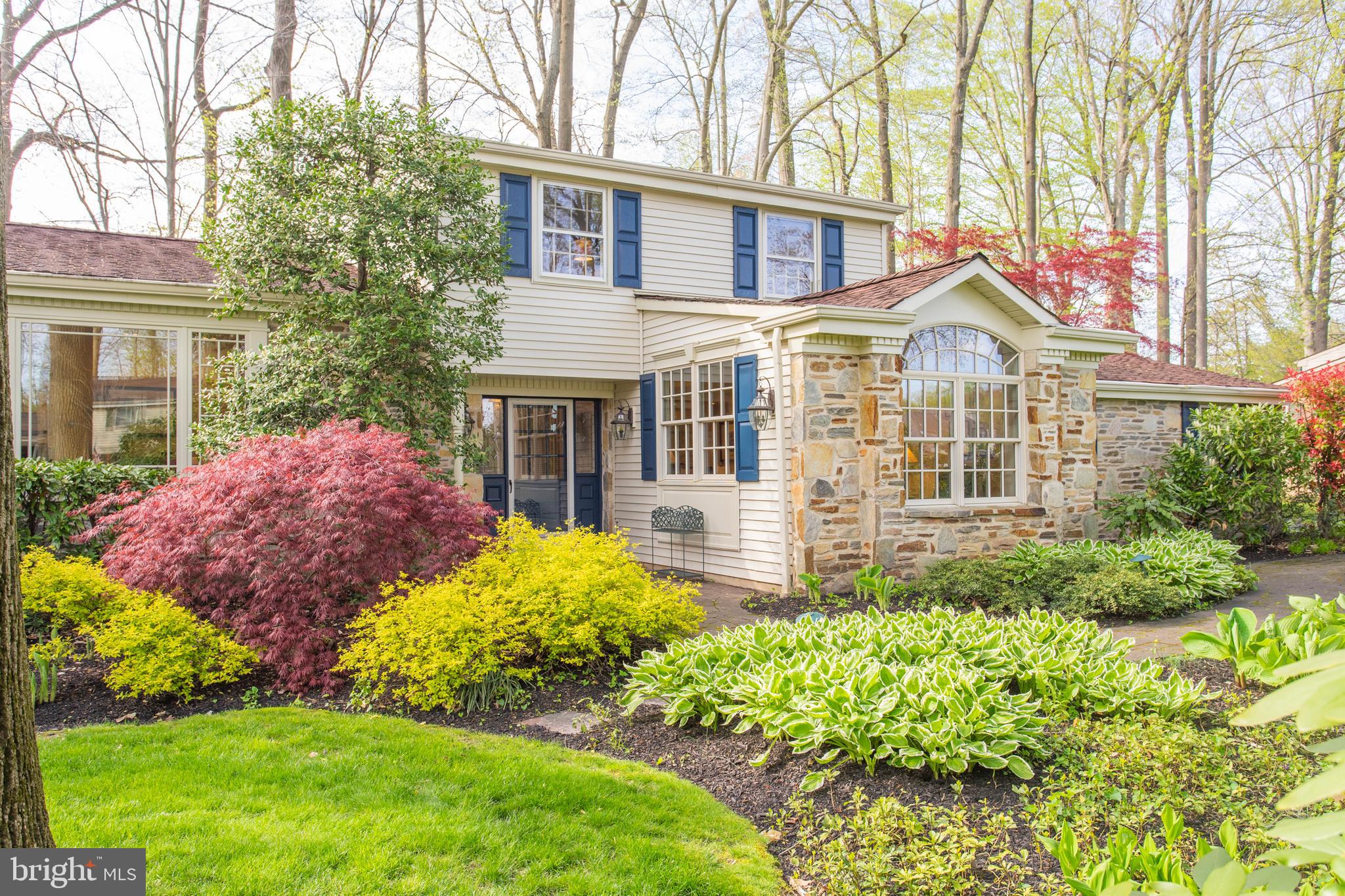 Welcome to 3906 Brookdale Avenue in Lower Moreland Township be prepared to fall in love!  Sitting proudly on a magnificent half acre lot, the beautifully landscaped grounds include many flowering shrubs, large trees and brick walkways. The brick patio and rear deck provide wonderful outdoor spaces to enjoy.  This stone and brick home is unlike any in the neighborhood with TWO CUSTOM ADDITIONS!! The HOME OFFICE addition is accented by large Pella energy efficient windows. This bright and spacious workspace has two desk areas. High-end solid cherry Wood-Mode cabinet built-ins with a roll-out table that can create a large L-shaped work or hobby space. A granite countertop is in front of the largest window, with cabinets below. The rest of the countertops are made from very durable Wilson Art material. Multiple cabinet spaces, overhead lighting, many electrical, cable and phone outlets are provided.  The LIVING ROOM  features a large energy efficient Pella picture window facing east for cheery morning sun. Many overhead lights on dimmers, with crown molding and trim to add architectural interest. The adjacent LIBRARY has high-end Wood-Mode built in bookshelves and cabinets. Both rooms have hardwood floors. The KITCHEN and the DINING ROOM/GREAT ROOM ADDITION both have solid oak random plank floors with walnut pegs, adding a rich appearance to these rooms. The Kitchen has granite countertops and tile backsplash with a large stainless-steel sink, dishwasher and disposal, GE Monogram double oven, GE Profile gas cooktop with hood, fan and light. Sub Zero refrigerator/freezer, Under the counter lighting and recessed lighting with dimmers. The impressive 20  x 16  Dining/Great Room addition is ideal for everyday use as well as entertaining friends! There are two large palladium Pella windows. Solid oak floors continue in this room, with added solid oak wainscoting. A cathedral ceiling with four large beams, each with three recessed built in 48  LED lights on dimmers.  Many recessed lights in the ceiling are on dimmers to offer many options in setting the right atmosphere! There is a 11  x 2  buffet counter with under-counter cabinets. Windows on three sides provide a sunny and well-lit space. The original (sealed) brick accent wall adds a cozy backdrop to this phenomenal space!!  Doors lead right outside to the deck with built-in benches, with plenty of space for your outdoor furniture and grill! The FAMILY ROOM has large windows, crown moldings and a wood-burning fireplace with a stone and flagstone hearth and wood mantel. There is a door leading outside to the patio. The first floor LAUNDRY ROOM/MUD ROOM also has an exterior entrance to the patio. The upper level originally consisted of 4 bedrooms - two bedrooms were converted to a large MASTER BEDROOM with two closets, crown molding and numerous recessed lights on dimmers and a MASTER BATHROOM.  Two additional Bedrooms are well sized and there is a large Hall Bathroom and linen closet. The BASEMENT is finished with a room for hobbies or play space. The main part of the house has a gas fired, forced air HVAC system. Each of the two large additions has its own HVAC heat pump system for maximum comfort and efficient utilities. Two car garage with electric door openers. In addition to outdoor walkway lighting, special WEMO light switches control the outside doorway entrance lamps (can be monitored and controlled remotely on your smartphone). Thermostats for the main part of the house and the home office addition can also be controlled remotely on a smartphone. A crawl space is easily accessed under the Dining Room/Great Room addition. Baldwin solid brass hardware throughout. Hunter Douglas shades on many windows. Sophisticated Vector security system. Outdoor wood garden shed. Located just 3 blocks from Pine Road Elementary, five minutes from Septa s Philmont train station and 15 minutes to Abington Hospital-Jefferson Health. This VERY SPECIAL HOUSE has been meticulously maintained!!