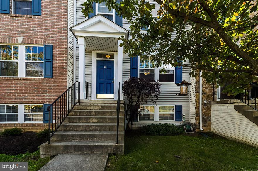 Well maintained and ready for you to move in! This like new townhouse offers three  levels of living space with 3 bedrooms and 2.5 baths! Freshly painted, spacious kitchen/dining area with island, pantry, beautiful bay window. All 3 bedrooms are on the upper level. The primary bedroom offers a walk-in closet and primary bath with soaking tub and separate shower. The  basement has plumbing for a third Bathroom, huge space currently used as an office. Fenced rear yard. Great location for those commuting to Northern Virginia or Maryland. Priced right , schedule now this one won't last longer.