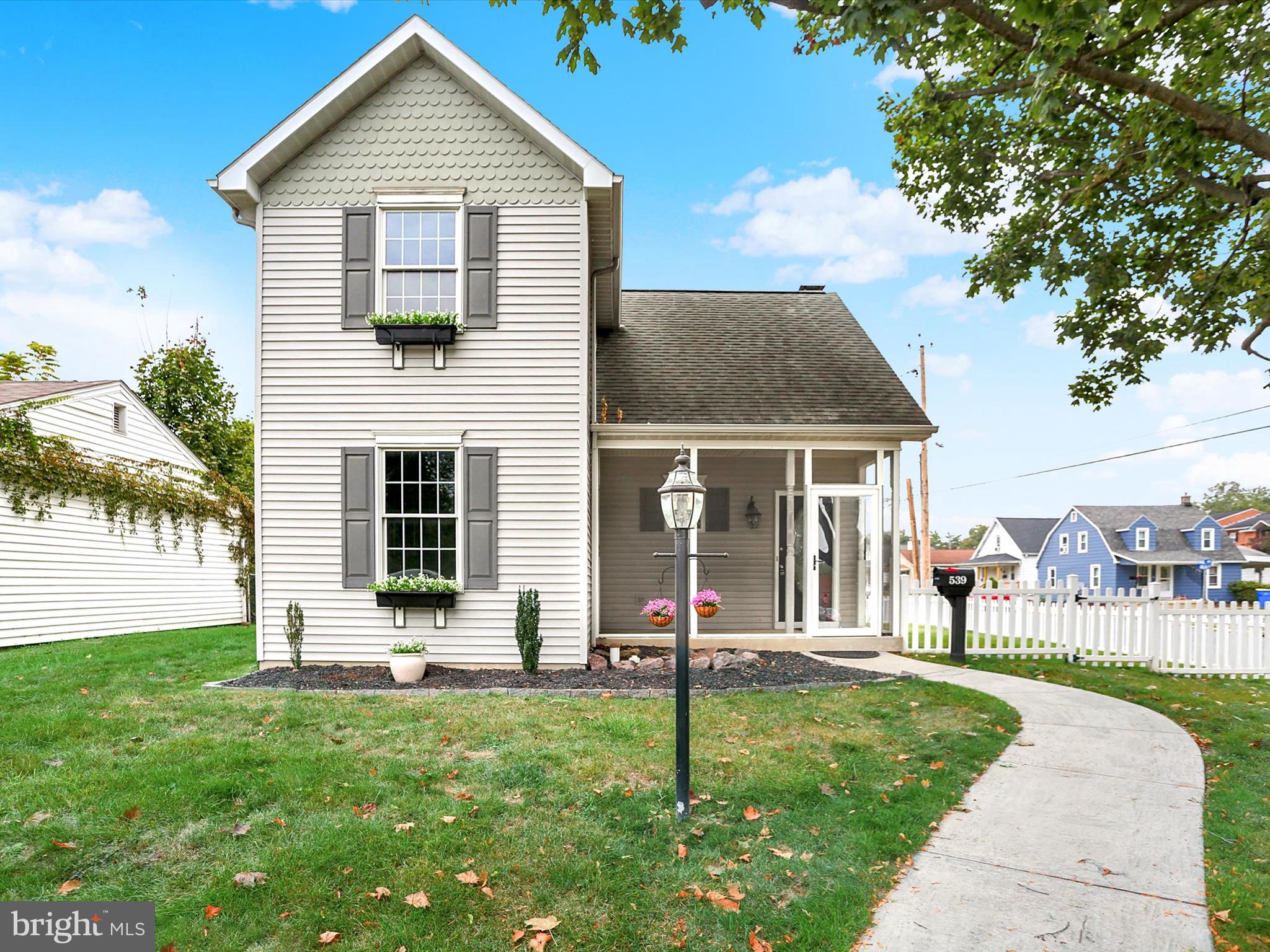 This charming traditional home, nestled in the heart of Dauphin County, offers a delightful blend of comfort and convenience. Set on a corner lot, the property features a well-maintained, fully fenced rear yard and side yard and a deck perfect for outdoor gatherings or quiet moments of relaxation. With 3 bedrooms and 2.5 bathrooms, this residence is designed for easy living. The partially finished basement provides additional space for hobbies or storage, while the cozy fireplace invites warmth and comfort during cooler evenings. Enjoy the ease of a detached garage with paved parking, ensuring your vehicles are secure and accessible. Located in a vibrant community, residents benefit from excellent schools and a welcoming neighborhood atmosphere. Conveniently located to highways and the airport. Explore local shops and dining options just a short drive away, making everyday errands a breeze. Experience the joy of community living in this inviting space!