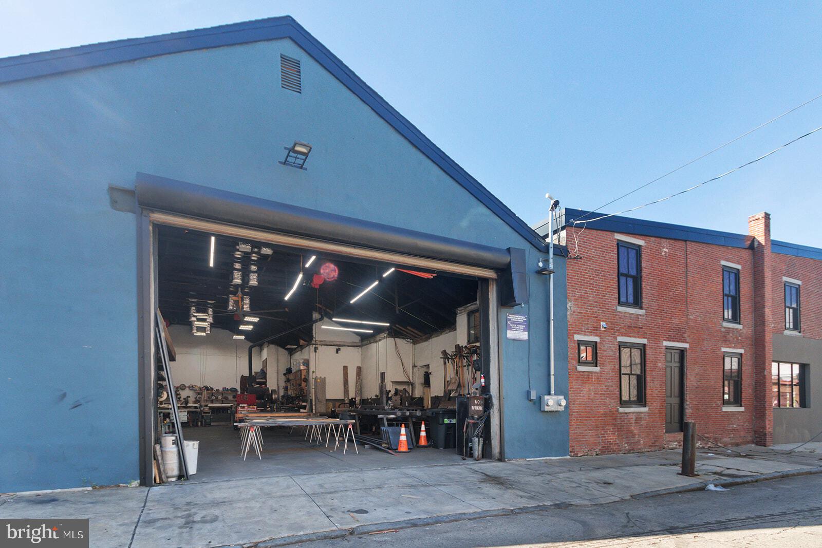 -- Warehouse behind the Perch Music & Arts Workshop Now Available - Whole Space or Can Divide --
✧ Attention Makers - Video Producers - Art Teachers - Builders - Fabricators - Production Companies - Roasters - Chocolatiers and other Creators ✧ Special Space Available : Shop/Garage/Warehouse in East Kensington one block from the York/Dauphin Station. This Shop/Garage/Warehouse is approx 3,000 sq.ft of space with a 300ft Mezzanine and 20' WIDE X 14' HIGH motorized roll up garage door facing to Arizona Street: plenty of room for secured parking of storage of multiple cars/vans/trucks and equipment. This is a well-done and cared for space. FEATURES INCLUDE • Half Bathroom, clean with custom fixtures. • Mezzanine (engineered very strong) built-in the front/side for 300ft of upper level space. • HVAC: Shop is designed to do work year round and be comfortable - with an elaborate heating and cooling system including a huge 12' industrial grade "Big Ass Fan"in center of the shop. • POWER: 200A . • FLOOR is solid concrete floor. • LIGHTING - entire shop is excellently lit with premium suspended LED work lighting for huge energy savings. • WOODSTOVE: There is a large working woodstove in the space, additional heat for those who like wood burning • ABOUT NEIGHBORS - Right next door is a wildflower garden with benches and an exciting yearly program of music, classes, horticulture education, poetry readings, yoga etc. • NEIGHBORHOOD/COMMUNITY: The neighborhood is alive with new development. New businesses are finding their home in a community that thrives on arts, industry, entrepreneurship, and civic engagement. All around are neighbors who care about community and the creative economy. • POTENTIAL FOR PARTITION/COLLABORATION: Owners are renting the shop/warehouse/garage as one space, but you might join together with another user to the space as a partnership or shared model. Let's discuss. Space is easy to show. Let's talk about your project and vision. ❈ Thanks ❈