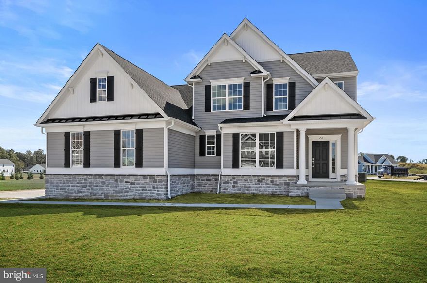 Welcome to your new luxurious 2-story home! This stunning property offers over 2,500 square feet of living space with the master bedroom conveniently located on the main level. As you enter the home, you will be greeted by the grand 2-story living room, featuring a soaring ceiling and an abundance of natural light.

The main level boasts a large gourmet kitchen with a generous island, and ample cabinet space, making it the perfect space for entertaining guests. With a nice size office makes it perfect for working from home. The living room features large windows, providing stunning views of the surrounding area.

The master suite on the main level is a true oasis, complete with a spa-like bathroom and two walk-in closets. Upstairs, you will find additional bedrooms, each with their own unique charm, and versatility to add a bonus room that can be used as game room or media room. Proposed construction. Pictures are of a similar model and may show additional upgrades.