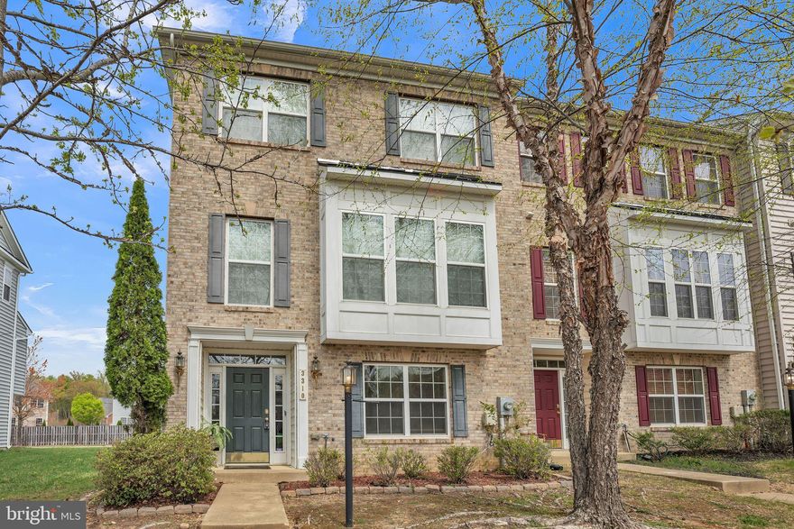 Look no further! Large 3-level end unit townhome located in the sought-after Preserve at Piscataway, rated 2023’s Large Community Association of the Year! Bedroom and full bath with access to 2-car garage on the main level. Driveway accommodates three vehicles, in addition to ample street parking. Second level features spacious kitchen with countertop dining and eat-in breakfast area. Open floor plan with formal dining area and cozy living room with gas fireplace. Extended outdoor living area on large deck. Great for outdoor entertaining. Enjoy expansive living quarters on the third level with huge primary suite featuring walk-in closet and large bathroom with soaking tub, separate shower, and double sinks. Two additional bedrooms/office space allow plenty of space for growth and guests. Convenient laundry room on the upper level, too! Neighborhood is full of amenities including Community Clubhouse, pool, fitness gym, playgrounds, tennis court, walking trails, and much more. Just minutes from schools, National Harbor, shopping, restaurants, and major highways. This is a well-kept home – come see and say “Yes” to this address!