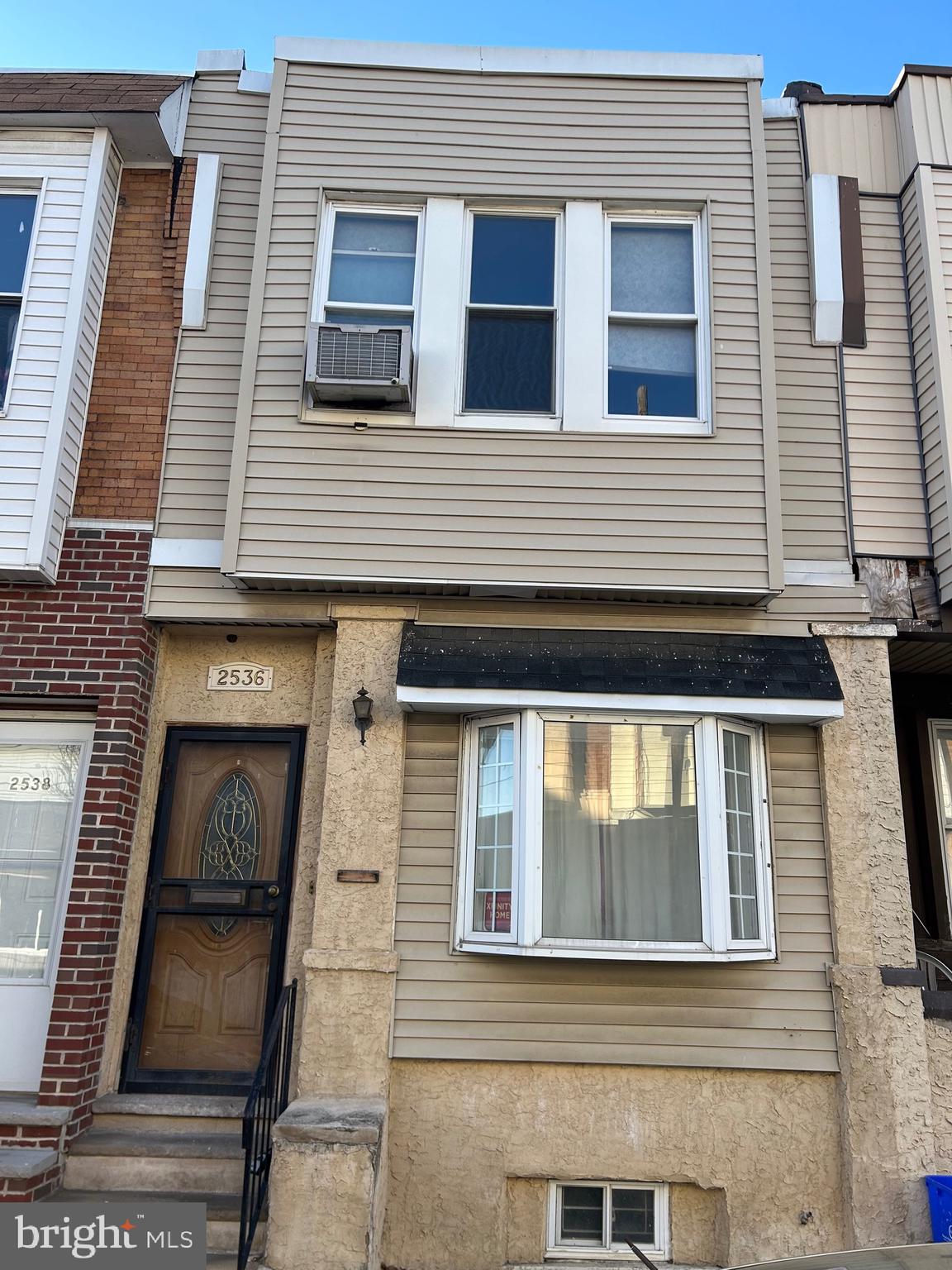 This affordable 3 bedroom home bath home sits on a wide tree lined street in the Whitman Neighborhood in Philadelphia, 2536 S Philip St. Ideally located within walking distances to shopping, public transportation, parks and more. 1st floor offers a living room, dining room combo, modern kirchen, with upper and lower wood cabinets, refrigerator, dishwasher, and access to a rear outdoor space. The 2nd floor has 3 bedrooms and 3 pc bath and plenty of closets. The basement is full and unfinished. This is an opportunity for a first time home buyer or can add to an investment portfolio..... a little tlc can make this home a gem.