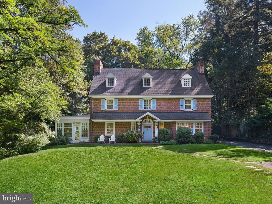 Nestled in the heart of Ardmore, this traditional brick colonial home is a stunning blend of timeless charm and modern convenience. 

Step inside and be captivated by the elegant details that define this residence, from the beautiful arched doorways and exquisite molding to the resplendent hardwood floors that add character to every corner. The grand foyer welcomes guests and sets the stage for gracious entertaining, while the formal dining and living rooms provide elegant spaces for gatherings. The sunporch, bathed in natural light, offers a versatile family room.

The updated kitchen is a chef's delight, featuring stainless steel appliances, quartz countertops, and a wet bar with a wine fridge. A convenient mudroom off the kitchen adds functionality and style to daily living. Upstairs, the master bedroom boasts two walk-in closets, a decorative fireplace, and an en-suite bath. Three additional bedrooms, along with a fully updated hall bath and laundry, provide ample space on the second floor. The third floor is equally impressive with two additional bedrooms and an updated full bath.

The property also features a detached 2-car garage with a separate barn above it, offering endless possibilities for customization into a home office, gym, music room, or art studio.

One remarkable aspect of this residence is its exceptional accessibility to Ardmore's Suburban Square, which boasts a wide range of amenities such as Trader Joe's, Lifetime Fitness, the Ardmore Farmers Market, diverse shops, and restaurants. Additionally, fantastic coffee establishments like Green Engine, Maman, and Delice & Chocolat are just a short distance away. For those who enjoy outdoor activities, the scenic walking trails of Haverford College offer a beautiful and tranquil setting for leisurely strolls and exploration.  Additionally, it falls within the sought-after Lower Merion School District.

For commuters, this residence is a commuter's paradise, with effortless access to both Amtrak and SEPTA trains with easy access to Center City and New York, as well as major roadways, ensuring a convenient daily commute. Don't miss the opportunity to make this extraordinary property your new home.