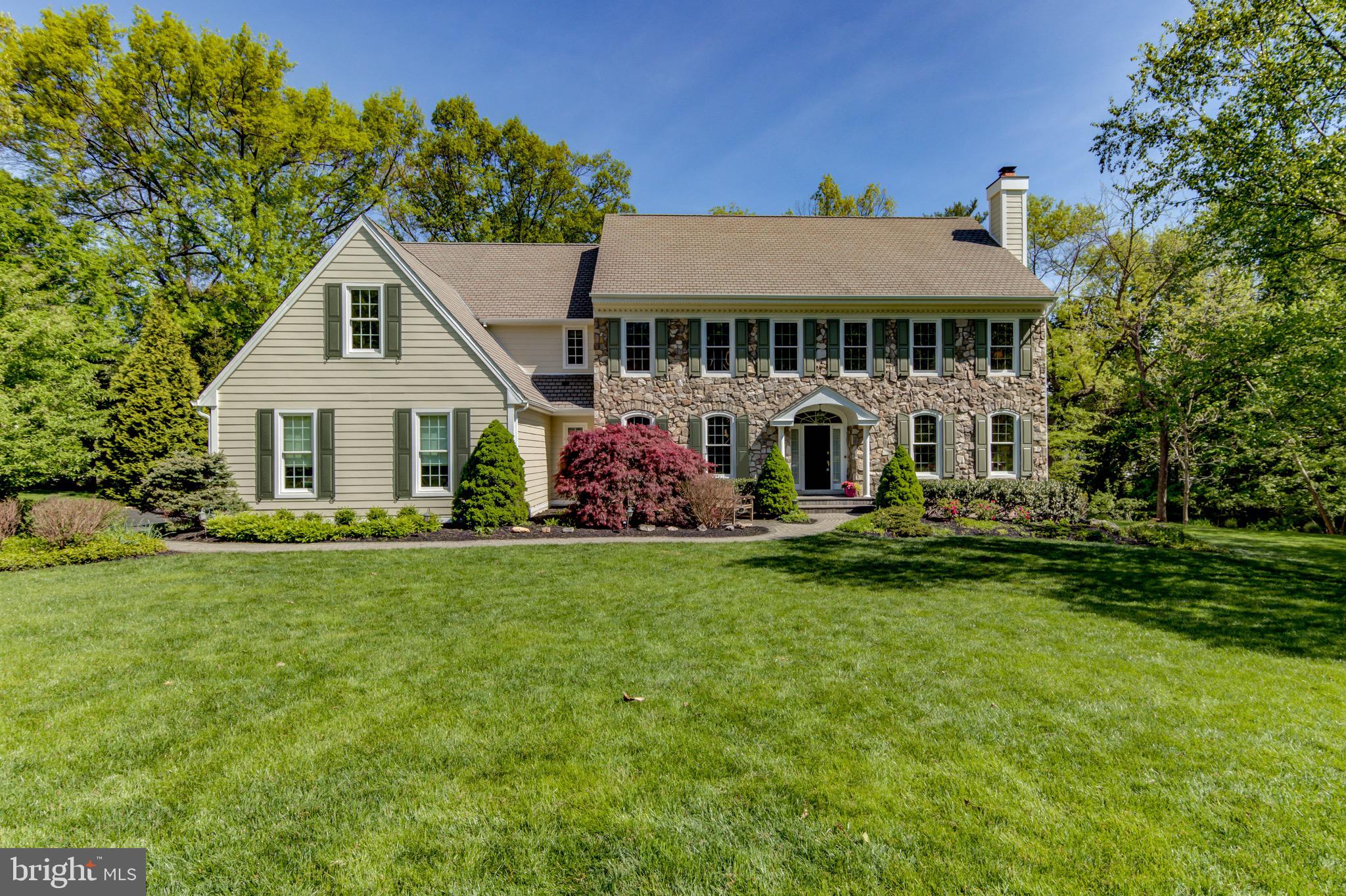 It is a pleasure to present this special home in the popular Treyburn neighborhood in TE School District. Located on one of the best lots in the community, an interior lot that backs to open space and also has open space on one side, this home is very private AND has a gorgeous pool and spa in back you feel like you are at a resort!! This gorgeous 5BR/3 full, 2 half bath Louella model has been beautifully updated using the highest quality materials and craftsmanship. With a nice open floor plan, an abundance of windows, 9' ceilings, exceptional wainscoting and trim throughout, gleaming wood floors, a gorgeous gourmet kitchen and a stunning new Master Bath, this is truly a special home and is move in ready! PLUS there is NO STUCCO on this home a gorgeous new stone front with hardiboard on the sides and back was just completed!! After walking up the paver walkway to the front door, the impressive 2 story entry hall with beautiful wainscoting will welcome you. The gourmet kitchen features stunning custom cabinetry, granite tops, top of the line stainless appliances (incl the 6 burner plus griddle, 2 oven Viking professional range and the built-in Refridge), Italian tiled backsplash, custom pantry, a large island with breakfast bar for 3, and a breakfast area. Opening to the kitchen, the FR has a wall of gorgeous wainscoting with built ins that fit a large TV, cathedral ceiling, a large palladian window and a gas fireplace. Off the kitchen the seller created a homework/craft/office room that is convenient and can serve many purposes. Also on the main floor is the formal LR (w/ gas fireplace) and DR, private library/office with French doors to private deck, 2 powder rooms, laundry with work area, and a back stairs and hallway leading to side paver porch off driveway. The master suite is located in a separate wing on the 2nd floor with tray ceiling, a large closet with custom organizers and an island, and a beautifully renovated luxury master bath that will blow you away! With Italian marble, beautifully tiled floor and shower, a stand alone tub, and large vanity with 2 sinks and a vanity area - you will never want to leave! Completing the 2nd floor are 2 bedrooms that share a Jack and Jill bath, plus 2 additional bedrooms one being a suite with a private sitting room (great for in laws or au pair), and a hall bath with large vanity and 2 sinks. The nicely finished walk-out lower level has numerous full size windows, a TV area, pool table area and separate game area - plus lots of storage! Special features include a sprinkler system, built-in speakers, storage under the deck, exterior lighting and a hook up for a generator. Enjoy summer nights by the pool on the large patio with nice views of the beautifully landscaped yard, open space and adorable playhouse as well. With the gorgeous stone front, this home has great curb appeal! Treyburn, although private and quiet, is located in the most convenient location in TE Schools being less than 5 minutes to major highways, trains and shopping. This is one you won't want to miss!