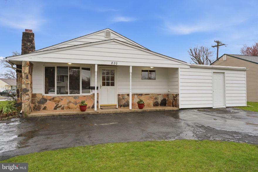 Prestigious corner property located in the highly desirable Pennsbury School District! This
charming 4-bedroom, 1-bath home sits on a corner lot and features a cozy front porch—perfect
for relaxing and enjoying the neighborhood. A convenient U-shaped driveway provides easy
access and ample parking. The backyard provides you with a shed for storage. Inside, you’ll find a beautiful kitchen along with new flooring and fresh paint throughout, creating a bright and move-in-ready interior. The spacious living room showcases a stunning stone fireplace and a bay window that fills the space with natural light. One of the bedrooms also features a lovely bay window, adding character and charm.
The fourth bedroom is generously sized and offers direct access to the outside, making it ideal for a flexible living space. There is also a workshop area that could be converted into a fifth bedroom. The ideas are endless.   With its prime corner location, large yard, and tasteful updates, this home offers comfort, charm, and convenience all in one