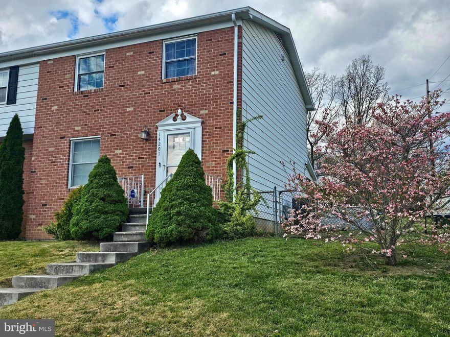 Discover the charm of this beautifully maintained townhouse. This end-of-row gem, built in 1971, boasts a fully finished and heated basement, providing ample space for recreation or relaxation. With 1,196 square feet of thoughtfully designed living space, this home features three bedrooms and one and a half bathrooms, perfect for both comfort and convenience. Step into the heart of the home, where modern living meets functionality. The beautifully remodeled kitchen is equipped with essential appliances, including a built-in microwave, dishwasher, refrigerator, and washer and dryer, making daily chores a breeze. Outside, the 0.17-acre lot offers a personal above-ground pool with deck, fenced in yard, and  a covered back patio perfect for summer gatherings or a refreshing dip after a long day. The property also includes a shed for additional storage, ensuring your outdoor space remains tidy and organized. With off-street parking in the front for three vehicles, and additional place to park up in the back of the property, convenience is at your fingertips. This home is not just a place to live; it’s a lifestyle waiting to be embraced. Experience the perfect blend of comfort, functionality, and outdoor enjoyment in this inviting townhouse. Don’t miss your chance to make it yours!