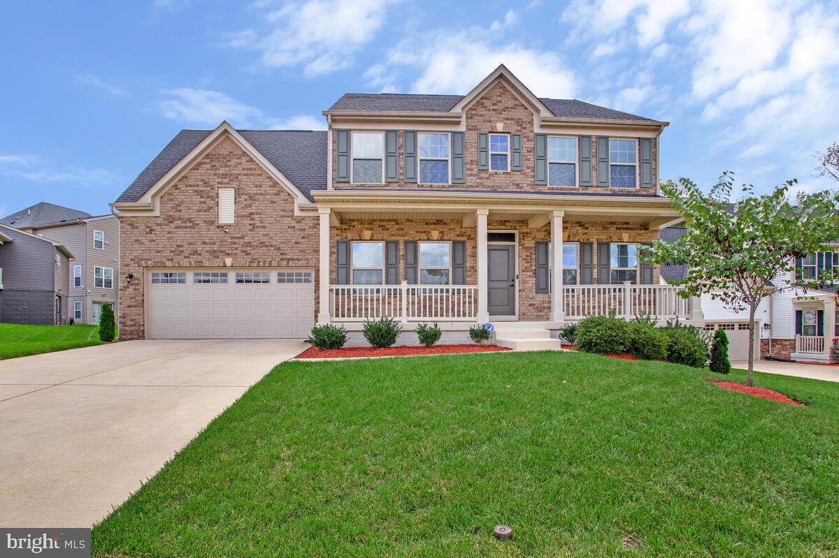 Welcome to this stunning brick front Ryan Homes Powell model, beautifully upgraded with all the bells and whistles—ready for its new owner! The main level offers nine-foot ceilings, luxury vinyl plank flooring throughout, recessed lighting, a den, a formal dining room, and a spacious family room. The gourmet kitchen is a true centerpiece, featuring a large island, granite countertops, ceramic tile backsplash, gas range, stainless steel appliances, and an abundance of sleek cabinetry. A conveniently located powder room completes the main level. Upstairs, you’ll find four spacious bedrooms and two full baths. The impressive primary suite includes two walk-in closets and a private ensuite bath with a dual vanity and a large shower with a built-in bench. The upper level also offers a laundry room for added convenience. The partially finished basement features a spacious recreation room, a full bath with shower, a rough-in for a wet bar, and a generous utility/storage room. Additional highlights include a two-car garage and a prime location within Upper Marlboro’s desirable Canter Creek community—just minutes from dining, shopping, restaurants, and major commuter routes. This one will not last long, Schedule your showing today!