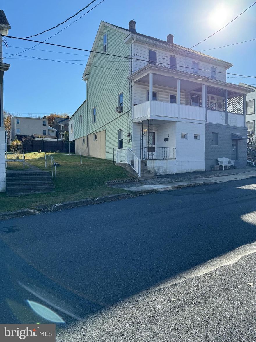 Clean as a whistle!  This affordable, move-in ready Coaldale twin offers a large eat in kitchen, two bedrooms on the second floor and a finished attic that with the addition of heat could easily be a third bedroom.  The basement is partially finished and also has a workshop area.  Enjoy the views from the front porch.  Call today to schedule a showing.