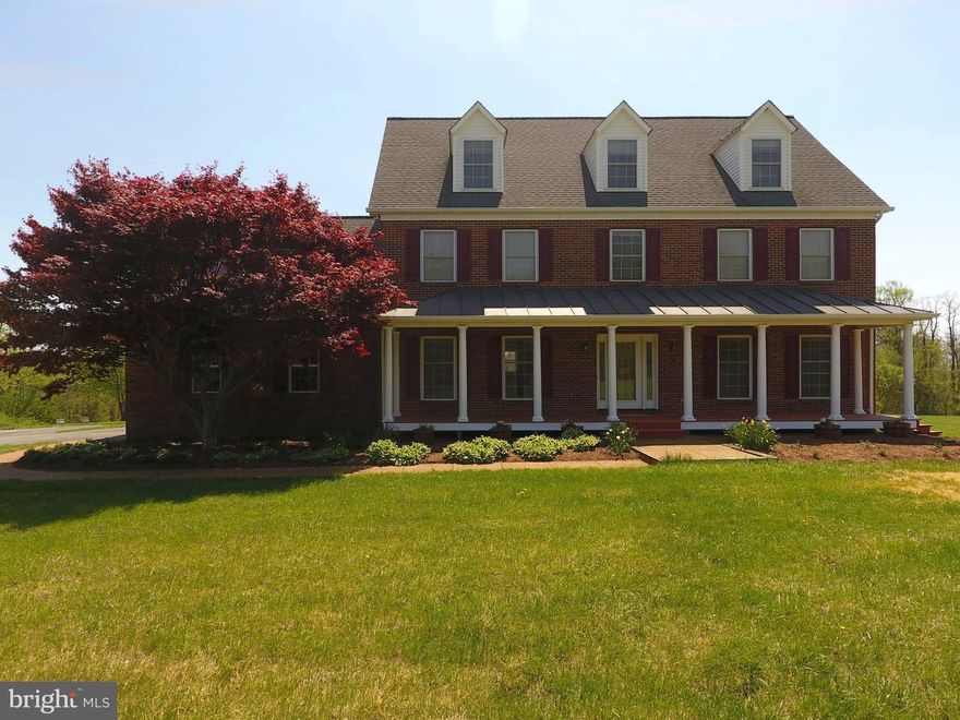 BACK on the market-Contract fell thru-buyers property did not sell.  Motivated seller!! Gorgeous Mountain Views, 8 Acres, Private, 3 Finished Upper Levels, 5Bdr, 3FB, 2HB, Colonial, No HOA, Gourmet Kitchen w Granite & SS, Updated Baths, Wide Plank White Oak HW Floors Thru-Out, Great Family Room, New Large Deck w Mountain Views, Paved Drive, 2 Car Garage, Perfect for Animals, Vineyard, and more!!