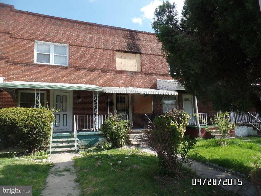 Wonderful chance to own this value priced home.  Enjoy nice room sizes and the ample rear yard is perfect for warm weather outdoor living space.  A convenient location, just a short drive to Downtown Baltimore.