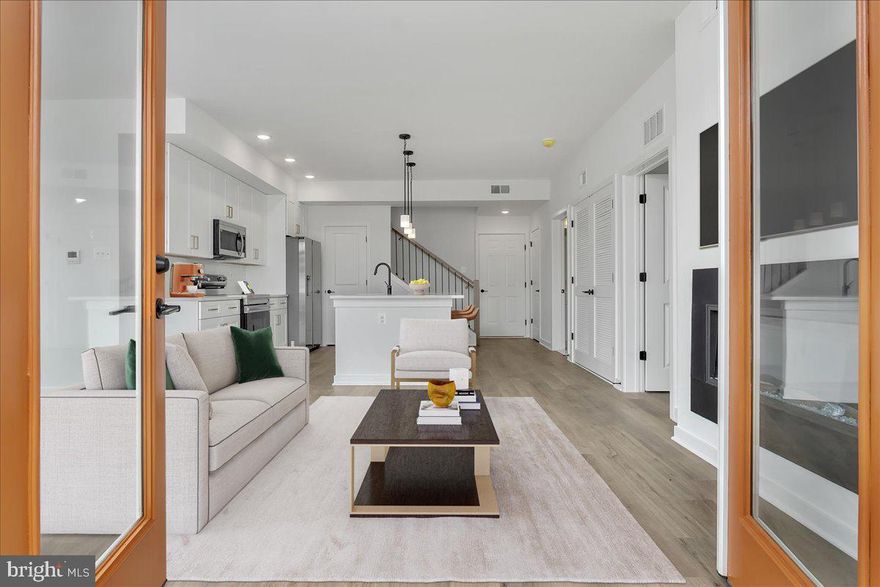 Luxury new construction condo available for a quick move-in. Now offering $20,000 builder incentive with the use of our preferred lender and title - already applied to the list price. Welcome to the Sedona floorplan, a thoughtfully crafted home that offers the ease of true one-level living. Unlike 55+ communities, here you'll enjoy the same low-maintenance lifestyle without limiting your investment potential, and with condo and HOA fees that are far more reasonable. This ground-level end-unit provides direct access to the attached garage and patio with no stairs, and its quiet corner location is just steps from community green space and parks while remaining tucked away from main intersections and traffic. The open-concept design features abundant natural light, a seamless flow between the living, dining, and kitchen spaces, and a cozy fireplace in the family room. The main level includes the owner’s suite, while the upper level offers a private second bedroom with its own full bath, perfect for guests or additional living space.  Ideally located near I-70, I-270, and Rt. 15, this community is minutes from shopping, dining, outdoor recreation, and downtown Frederick. Do not miss the opportunity to own this beautifully designed home. Schedule your tour and reserve your unit today.