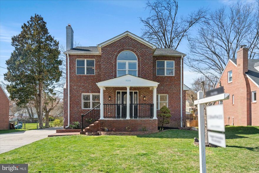 Welcome to this exquisite 3-level colonial home nestled in the popular Tremont Gardens neighborhood. Boasting over 5,500 square feet of living space, this traditional beauty offers a perfect blend of  comfort and functionality.   As you step inside, you'll be greeted by the charm of formal living and formal dining room, ideal for hosting large gatherings or intimate dinners. The cozy fireplace in the living room sets a warm and inviting ambiance for relaxing evenings.Convenience meets functionality with a first-floor bedroom and full bathroom, perfect for those needing first level bedroom or home office.  Enter into the kitchen where brand new appliances await the new homeowners.   A spacious family room adjacent to the kitchen provides the ideal space for everyday living, while another dining area offers versatility of use.Step outside to a large finished deck overlooking the well-maintained backyard and extra-large storage shed, perfect for outdoor entertaining or relaxing in your private yard.  
Upstairs  discover four bedrooms and three bathrooms, including a junior suite and an immensely large primary bedroom with an en-suite bathroom and sitting area. The luxurious primary bathroom features a soaking tub, standing shower, and double sink vanity. One of two laundry machines is  located upstairs, along with a private deck. Unique features include a finished air-tempered  large studio/workout space that can convert to a car garage. Above is a studio/bedroom complete with a full bathroom.    The basement offers an additional unit that includes two bedrooms, full bathroom, living area and kitchenette,  making it perfect for an income-producing unit through popular sites like Airbnb.  Home was developed with three zones for heating and air conditioning, for an even distribution of airflow for year-round comfort. The large driveway accommodates up to five cars, complemented by ample street parking. Don't miss the opportunity to call this one of kind crafted home yours.  Located in popular Fall Church, Virginia  right off route 50 and Lee Hwy.   Commute in minutes to Washington DC and Tysons Corner via easy access to major highways such a I-495, Route 66.