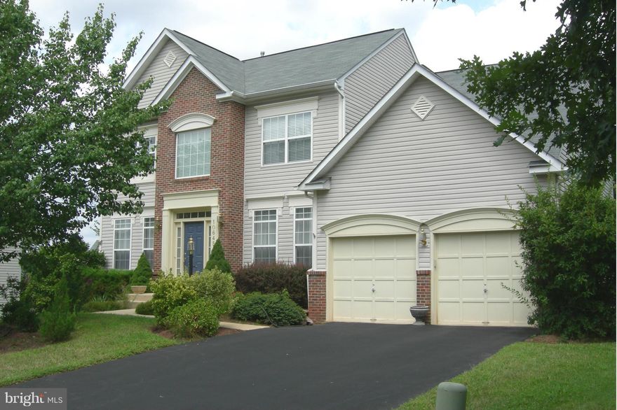 Beautiful home in sought after Hersch Farm only minutes to Prince Wm Pkwy & VRE * Elegant columns * Hardwood Floors * Gorgeous Kitchen features Sandstone Counters, Ceramic Back Splash & Tile Floor * Pass thru from Kitchen to Family Rm w/Cozy Gas Fireplace * Multilevel Deck * 4 Bedrooms upstairs plus a Library/Den on 1st floor * No smokers * Lawn Sprinkler * Pets case by case w/deposit