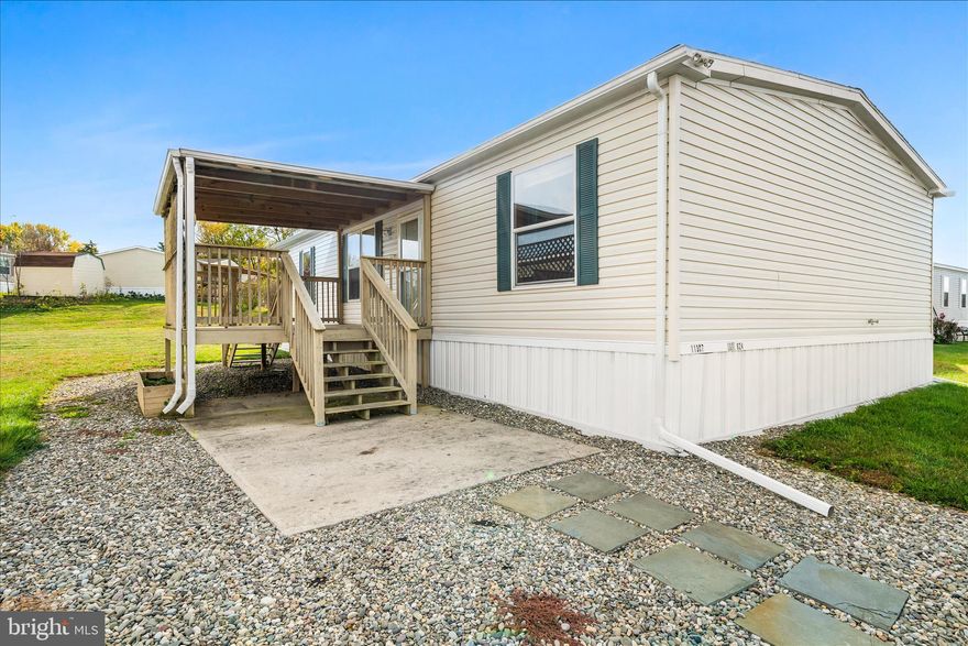 BACK ON THE MARKET! BUYER FINANCING FELL THRU! NO FAULT OF HOME OR SELLERS! 

Come see this 2018, doublewide 3 Bed and 2 Full Bath mobile home.  All major systems in the home to include HVAC, Hot Water Heater, Roof all 2018 year of build.  Carpet in Living room and bedrooms.  Large Closets in each Bedroom.  Large Primary suite with walk in closet and full bath. Spacious kitchen with room for table.. Separate Laundry room off kitchen and rear door.  Stone pad is on property for a Shed! Close to Commuter routes, shopping and more.  Located in Lakeside Village.  Ground Rent is $745.00 Monthly.  Cash is acceptable form to puchase, however Mobile home lenders are available.  Recommendations provided are 21st Mortgage and First Credit Corporation Mobile Home lenders.
Property purchase is subject to Park approval by Lakeside Village.  $50 Charge for each adult applicant/occupant. Home is conveniently located very close to the community pool