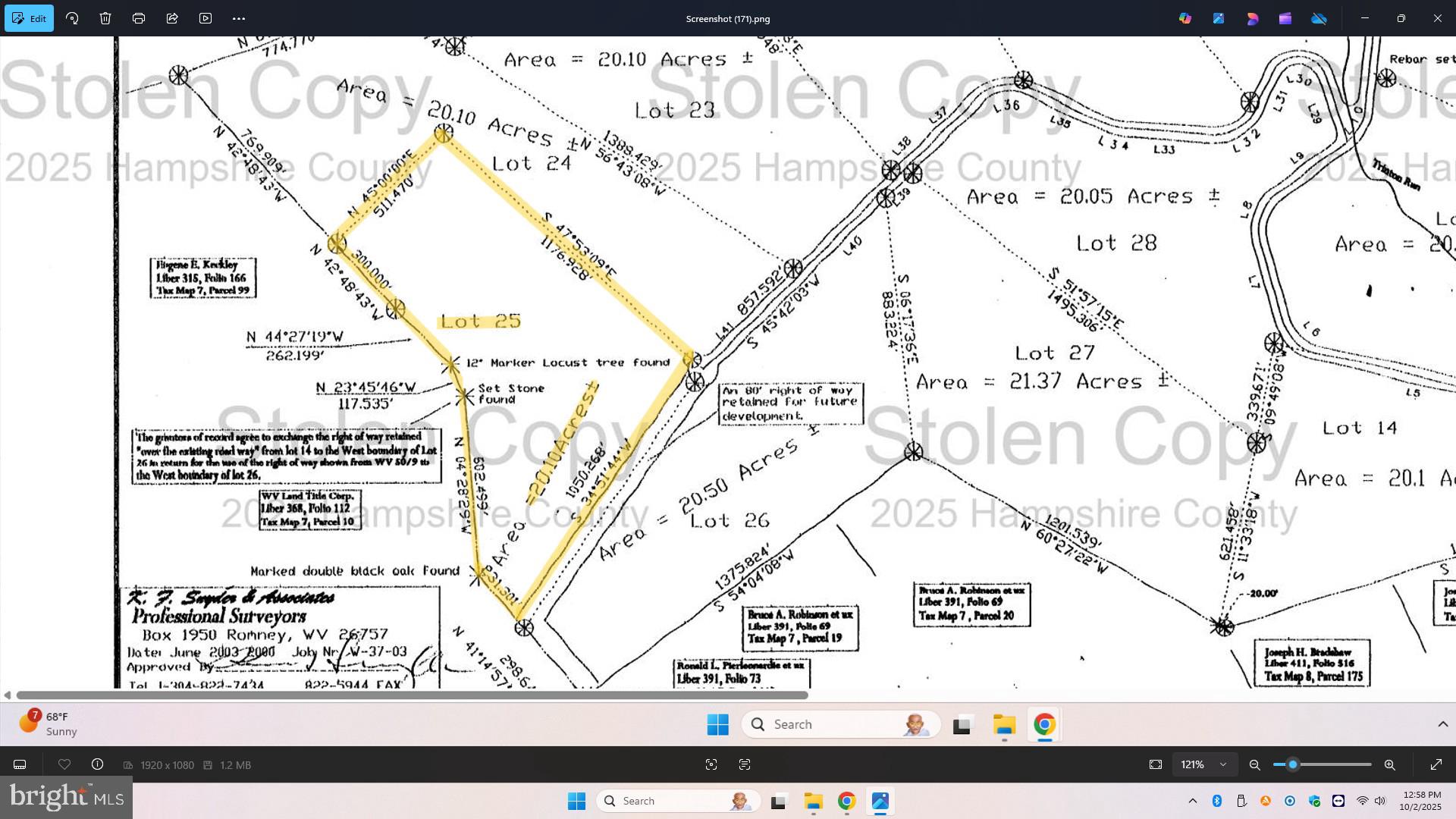 QUIVEY'S GROVE - Land