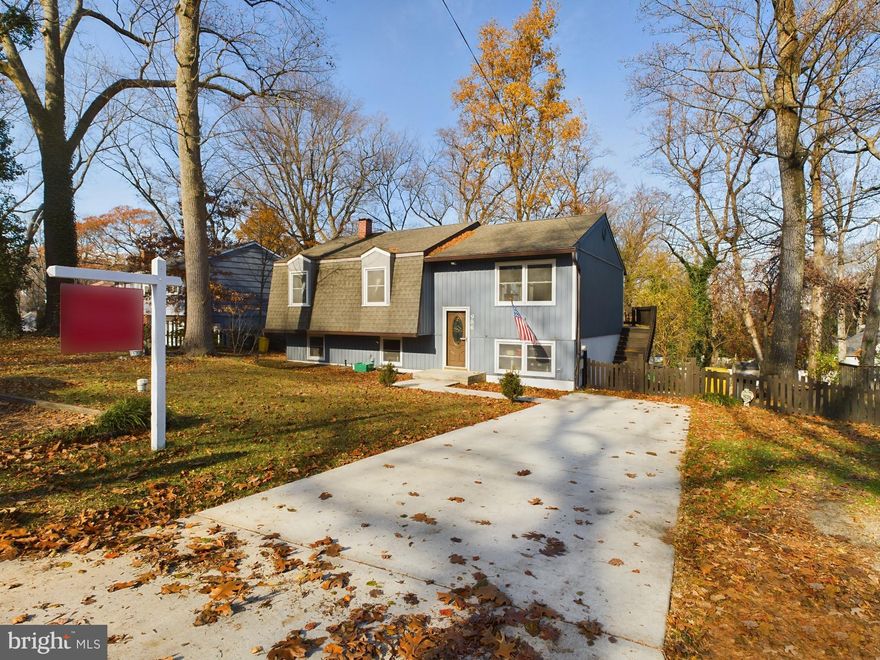 Split foyer in sought after Cape St. Claire community. Upstairs features 2 bedrooms (could be converted back to 3), 1 full bath, and a convenient half bath adjoining the rear bedroom on the main level. Wooden deck off the kitchen to make grilling a breeze. Basement features 1 bedroom and one full bath with large living/recreation area.  Outdoor access in basement with cement porch leading to the fenced in backyard. Separate fenced in area is included with the property. At this price you can easily update to your personal taste while also living in the property.  Two good sized storage areas in basement including laundry area. Cape St. Claire community amenities  include marina, playground, water access and private beach. Close proximity to elementary and high school. Roof 5-6 years old, siding 2-3 years old, and water heater replaced 2018. Property is occupied, if you have to cancel showing or reschedule please let co-list agent know or adjust through ShowingTime.