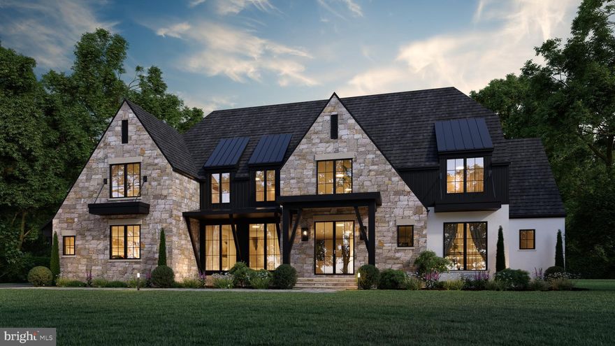 To Be Built - Builder can customize to buyers taste at this time.  Currently addressed as 1313 Ingleside Avenue presents a rare opportunity to own a brand-new luxury residence in the heart of McLean, blending timeless architectural elegance with modern craftsmanship. This striking stone-and-stucco transitional Tudor showcases a façade of South Bay building stone and Boral True Exterior trim, accented by black standing-seam metal details and 30-year architectural shingles. A welcoming motor court and asphalt driveway lead to a three-car garage and natural cleft flagstone walkways and patios, all surrounded by thoughtful plantings and a screened porch with motorized panels for year-round enjoyment.

This home features seven bedrooms, seven full bathrooms, and two half bathrooms, boasting an open floor plan with numerous luxurious amenities.

The main level includes an expansive family room that seamlessly connects to a large screened-in porch, creating an ideal space for indoor/outdoor living and entertaining. The gourmet kitchen is complemented by an additional service kitchen, perfect for catering or large gatherings.

Upstairs, you'll find five bedrooms, each with an en suite bathroom. The primary suite features a "his and hers" style bathroom, adjoined by a spacious shared shower, and expansive walk-in closets. For convenience, there are two laundry rooms in the home (one on the main level and one upstairs).

The basement level offers a private en suite bedroom, a separate powder room, a wet bar, and a versatile lounge/recreation room with a walk-up exit. This level also includes a dedicated space for an optional home theater or golf simulator.

Additionally, the home will be equipped with an elevator.  

The location provides easy access to McLean Central Park, McLean Library, McLean Community Center, Restaurants, all of the downtown McLean conveniences, only 1.7 miles to the McLean Metro Station and less than 14 miles to two airports!