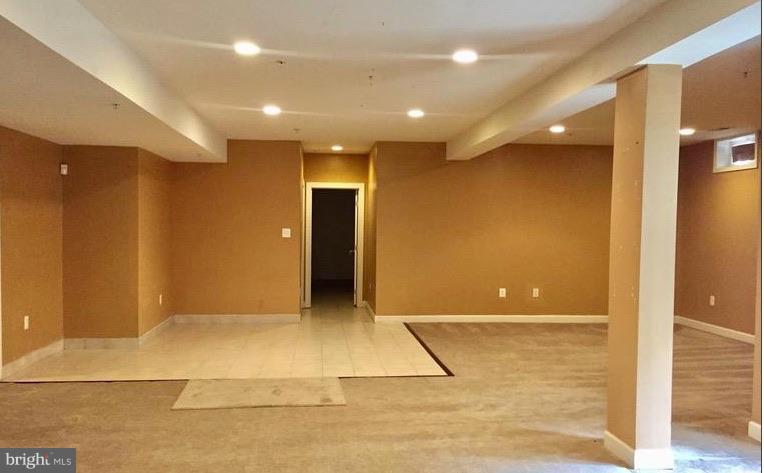 Exceptionally great basement rental over 2000 square footage. Huge room with loads of closet space. Full kitchen. Utilities are included. Very spacious open living room area, dining area and very open flow. Full bathroom. It's own entrance at the back of house and parking spots designated.
