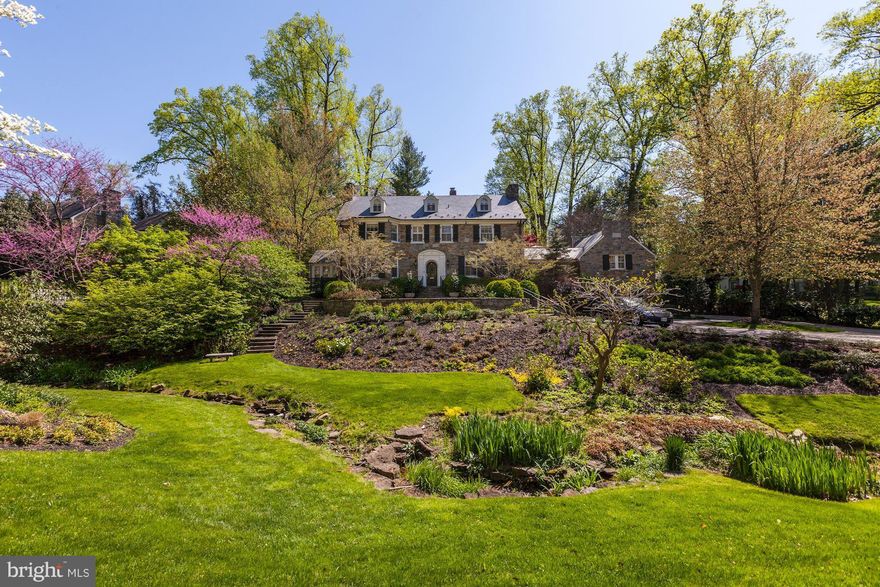 Just Listed! POOL IS OPEN! TENNIS!!   See VIDEO attached to  Virtual Tour.  This is one of the most spectacular  properties in Washington, DC. Over 3/4 acre of incredible park-like grounds and gardens provide a one-of-a-kind setting for this most refined and  handsome 1929 fieldstone house which was previously expanded by architect David Jones.   Gorgeous rooms.   5 wood-burning FP's; 6 BR's; 7.5 BA's; outdoor pool and shared tennis court (ask for details). PHOTOS do NOT reflect wonderful NEW UPDATES. This is a wonderful opportunity to own an in-town oasis that simply cannot be recreated on one of SPRING VALLEY's best streets.   An easy commute to  Downtown, Capitol Hill, Georgetown, the airports, Northern Virginia, and Bethesda-Chevy Chase.